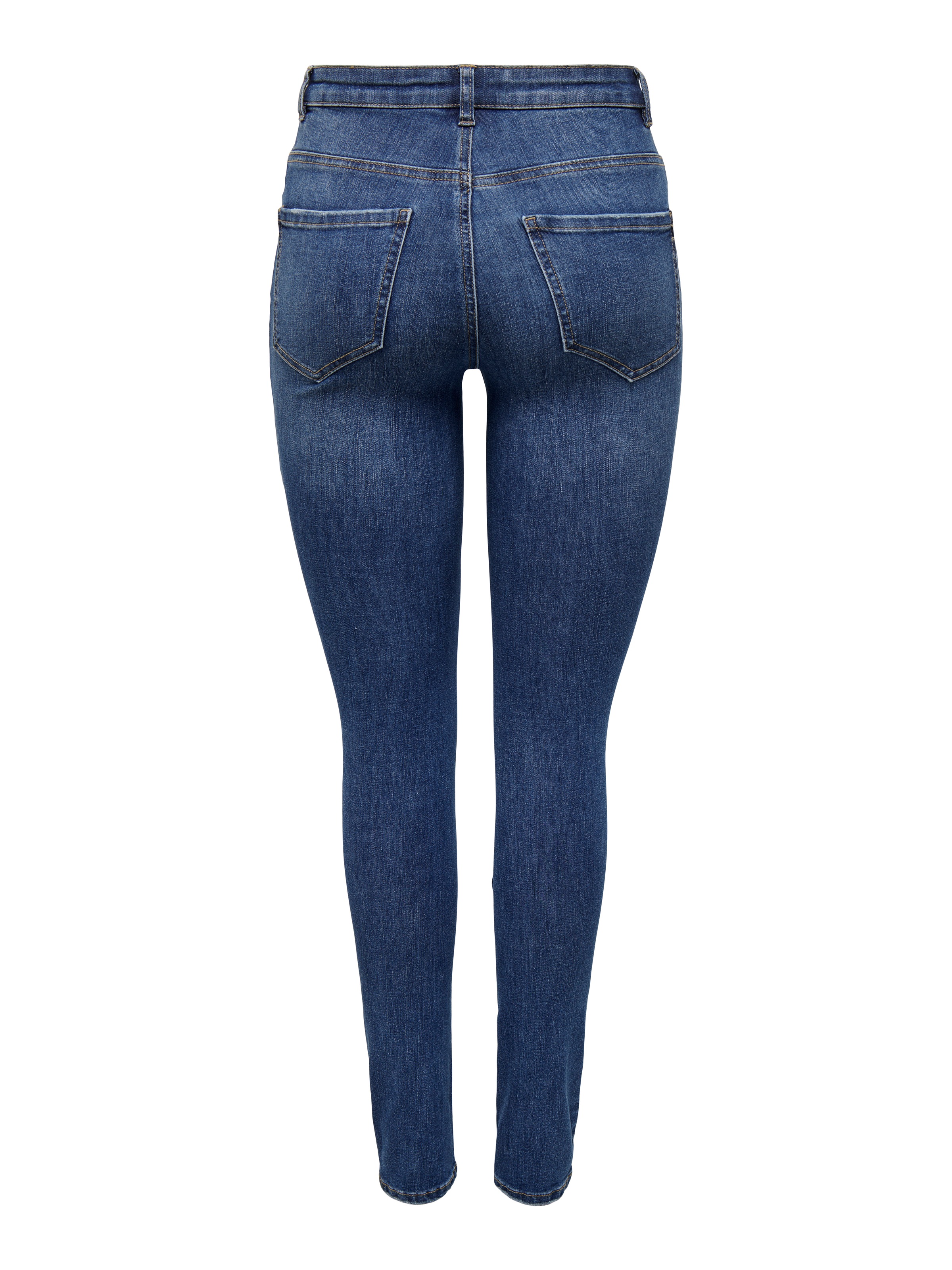 ONLY Skinny-fit-Jeans »ONLROSE – Skinny-Jeans mit hoher Taille und modischer Waschung« skinny fit, modisch, Denim, Baumwollmischung