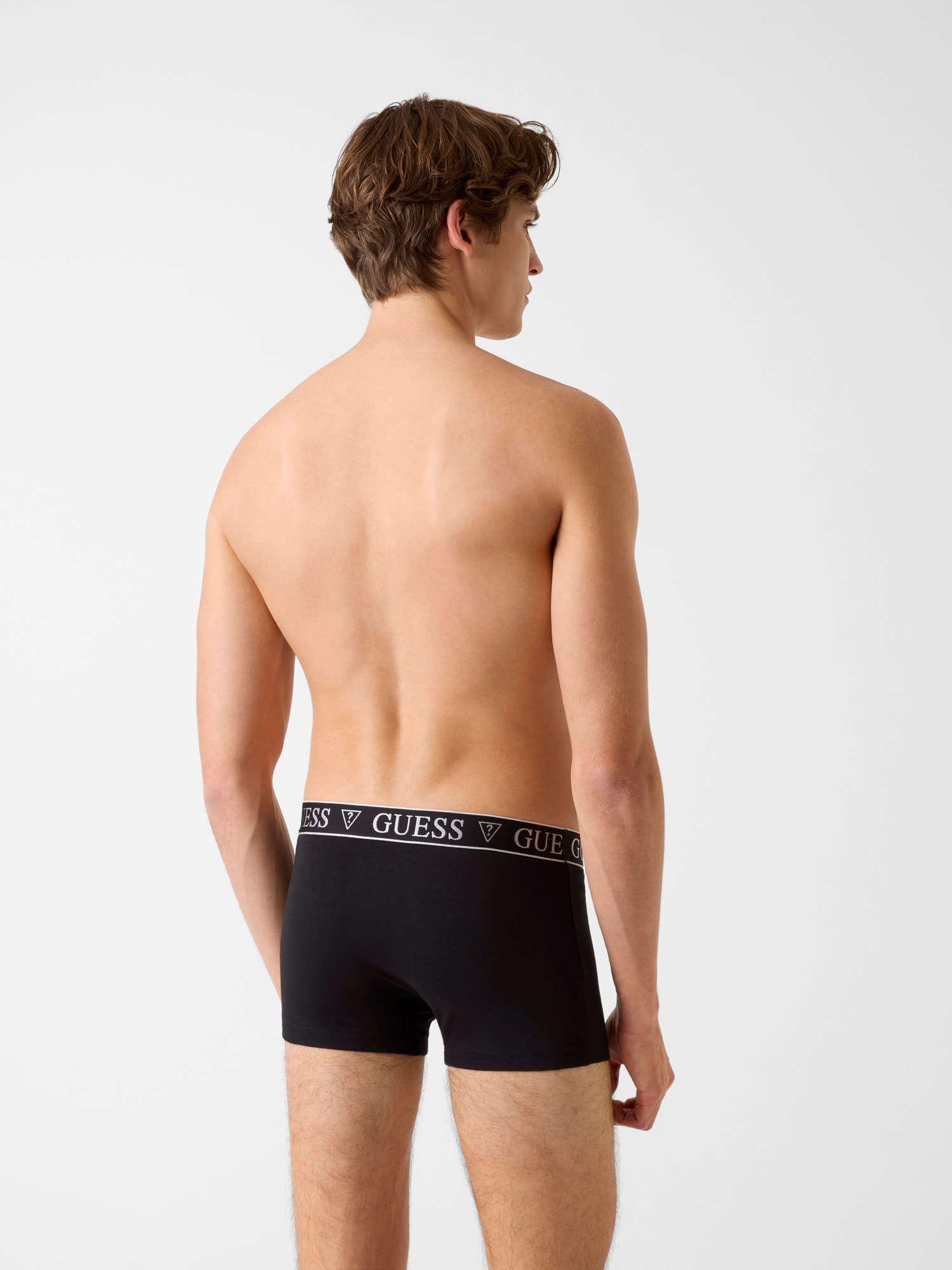 Guess Boxershorts »BOXER TRUNK 3PACK« Packung, 3 Stk. aus Baumwolljersey in Stretchqualität