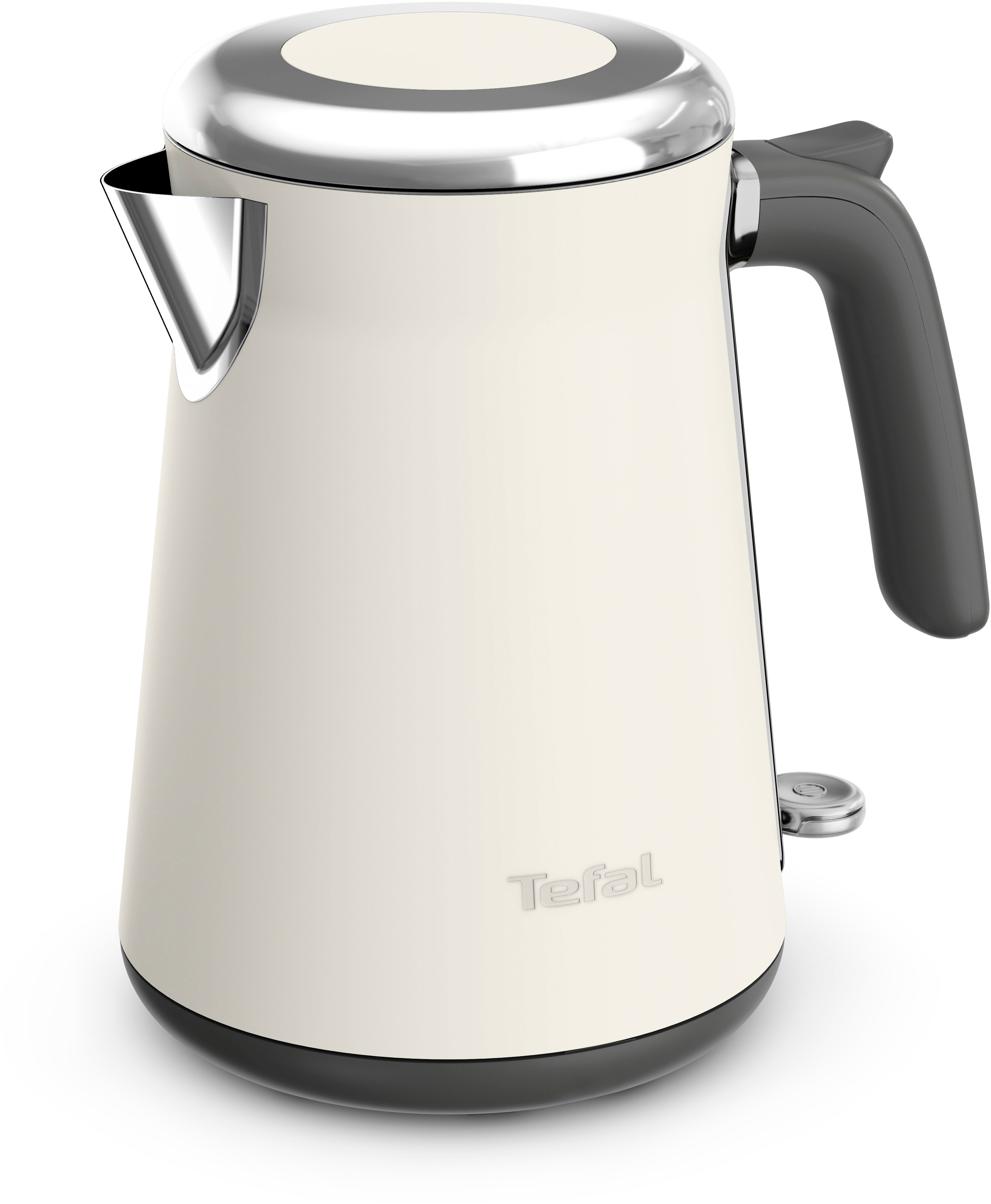 Tefal Wasserkocher »KI666A Collection« 1,7 l 2400 W Deckelöffnung auf Knopfdruck, großes Fassungsvermögen von 1,7 l in beige