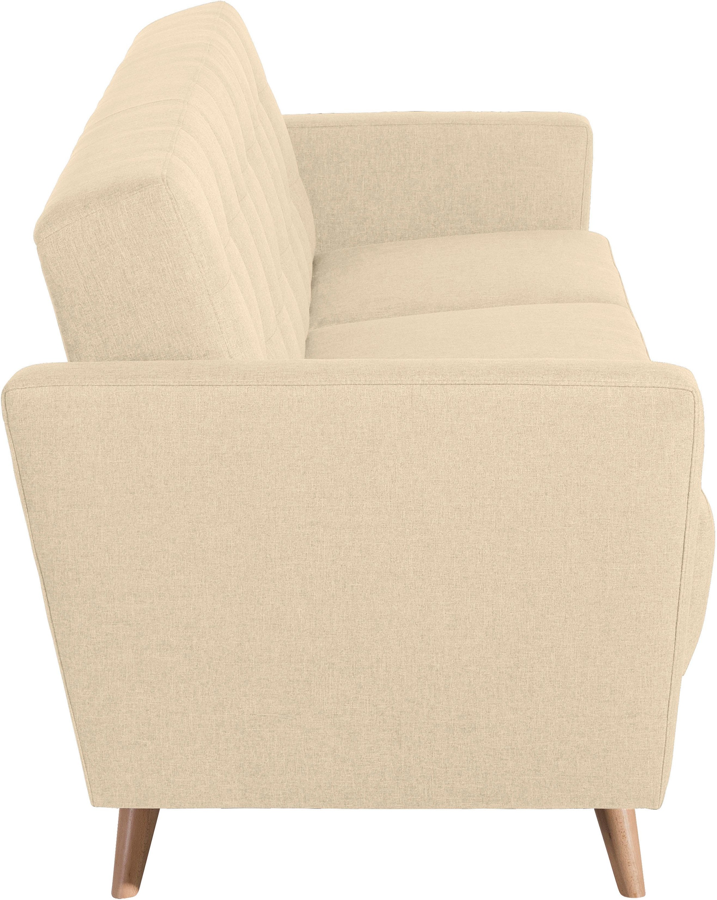 Max Winzer® 3-Sitzer »Julius Kippcouch mit komfortablem Federkern, klassisch und modern«, Schlafsofa, inklusive Bettfunktion & Bettkasten, Breite 224 cm