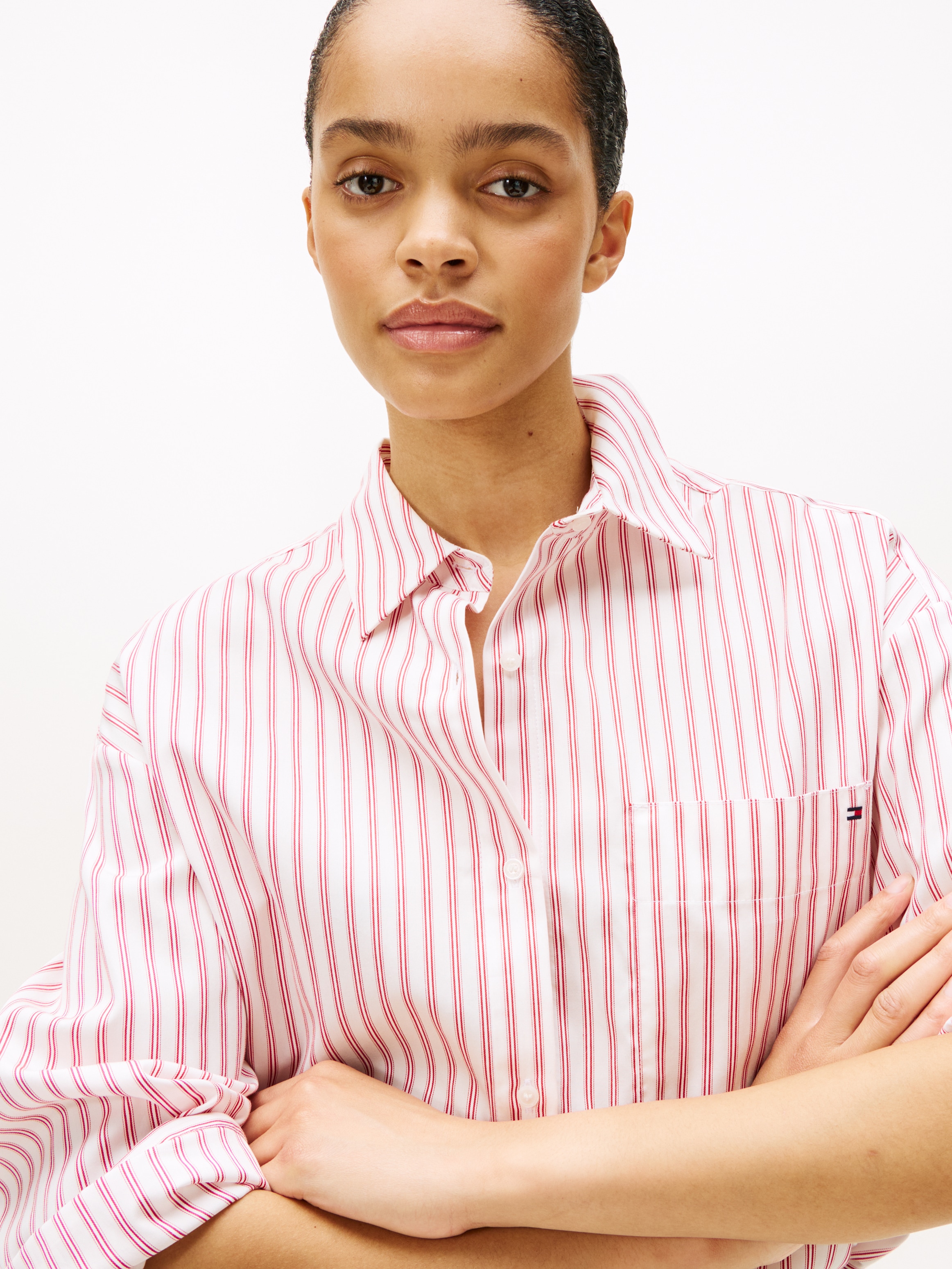 Tommy Hilfiger Hemdbluse »NEW POPLIN EASY SHIRT«