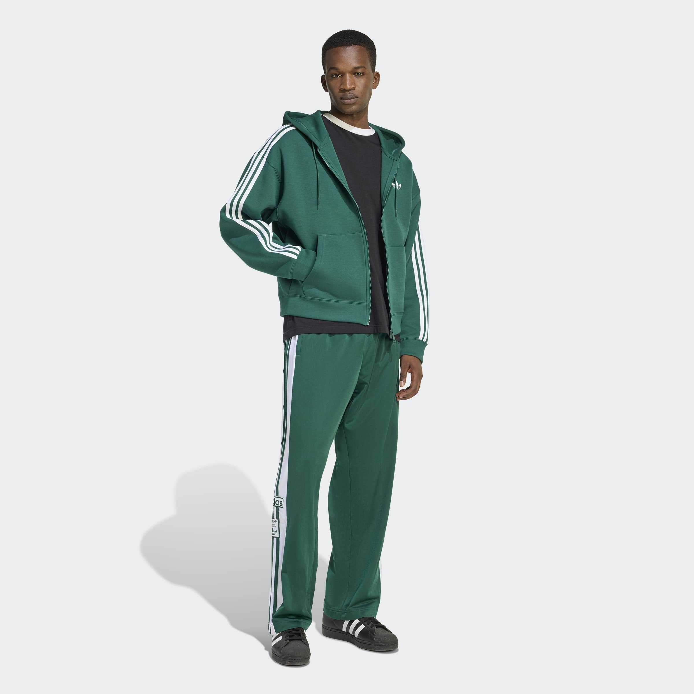 adidas Originals Kapuzensweatshirt »ADIDAS ADICOLOR SPACER OVERSIZED«, mit Reißverschluss, lockere Oversize-Passform
