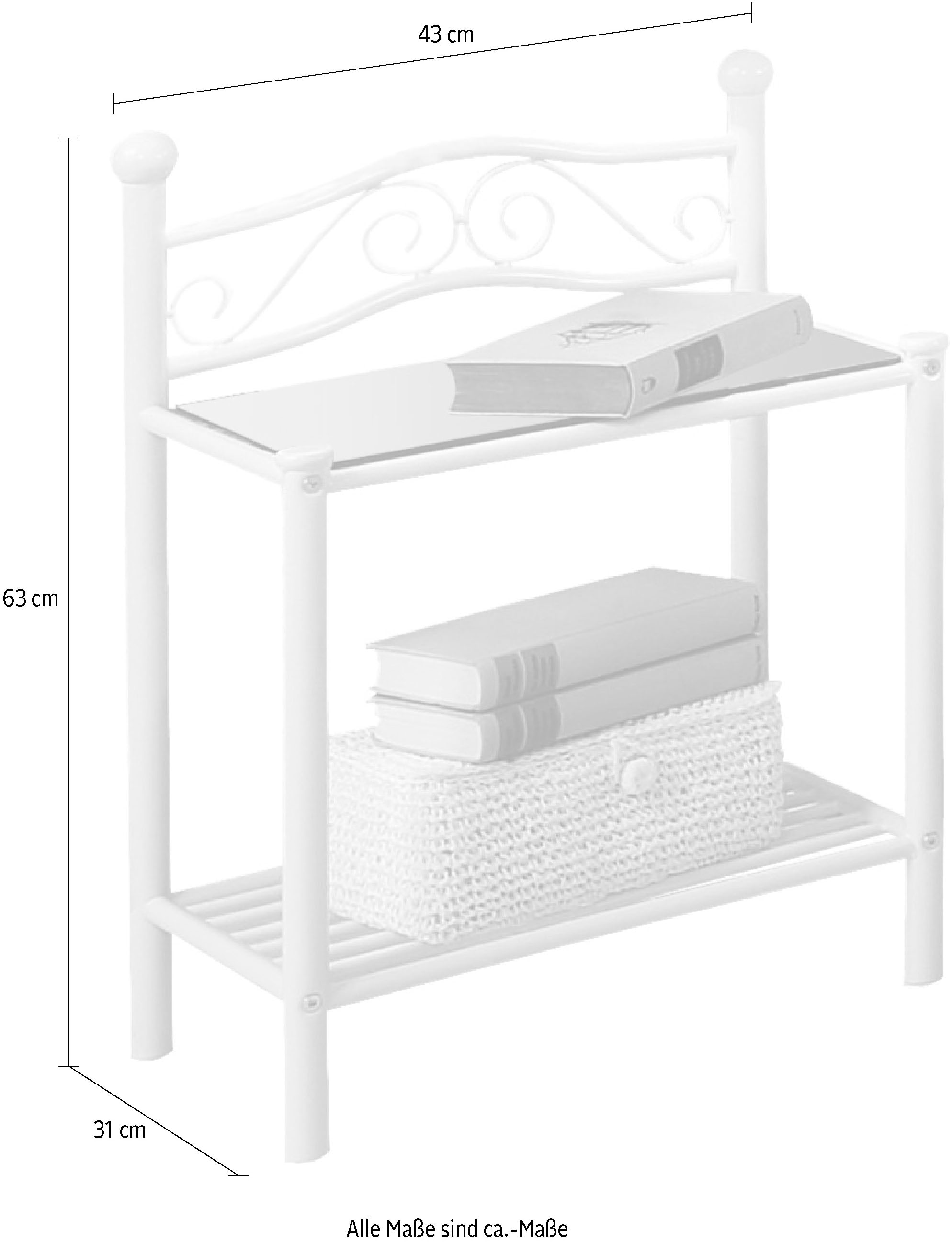 Home affaire Nachtkonsole
