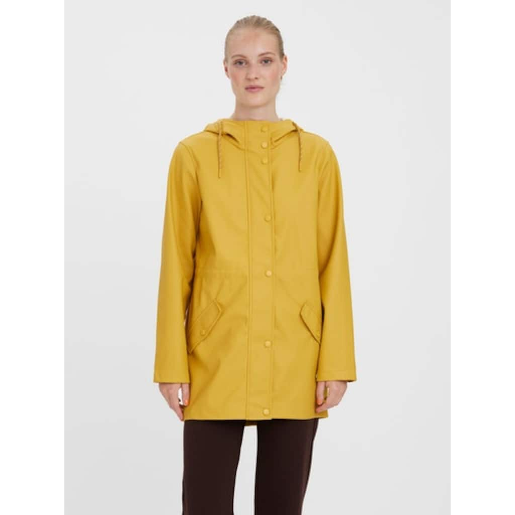 Vero Moda Regenjacke »VMMALOU COATED JACKET«, mit Kapuze