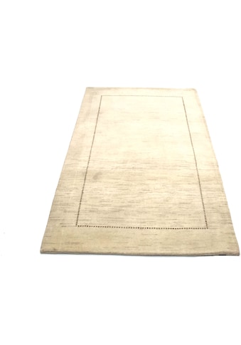 morgenland Wollteppich »Loribaft Teppich handgeknüpft beige«, rechteckig, 15 mm Höhe,... kaufen