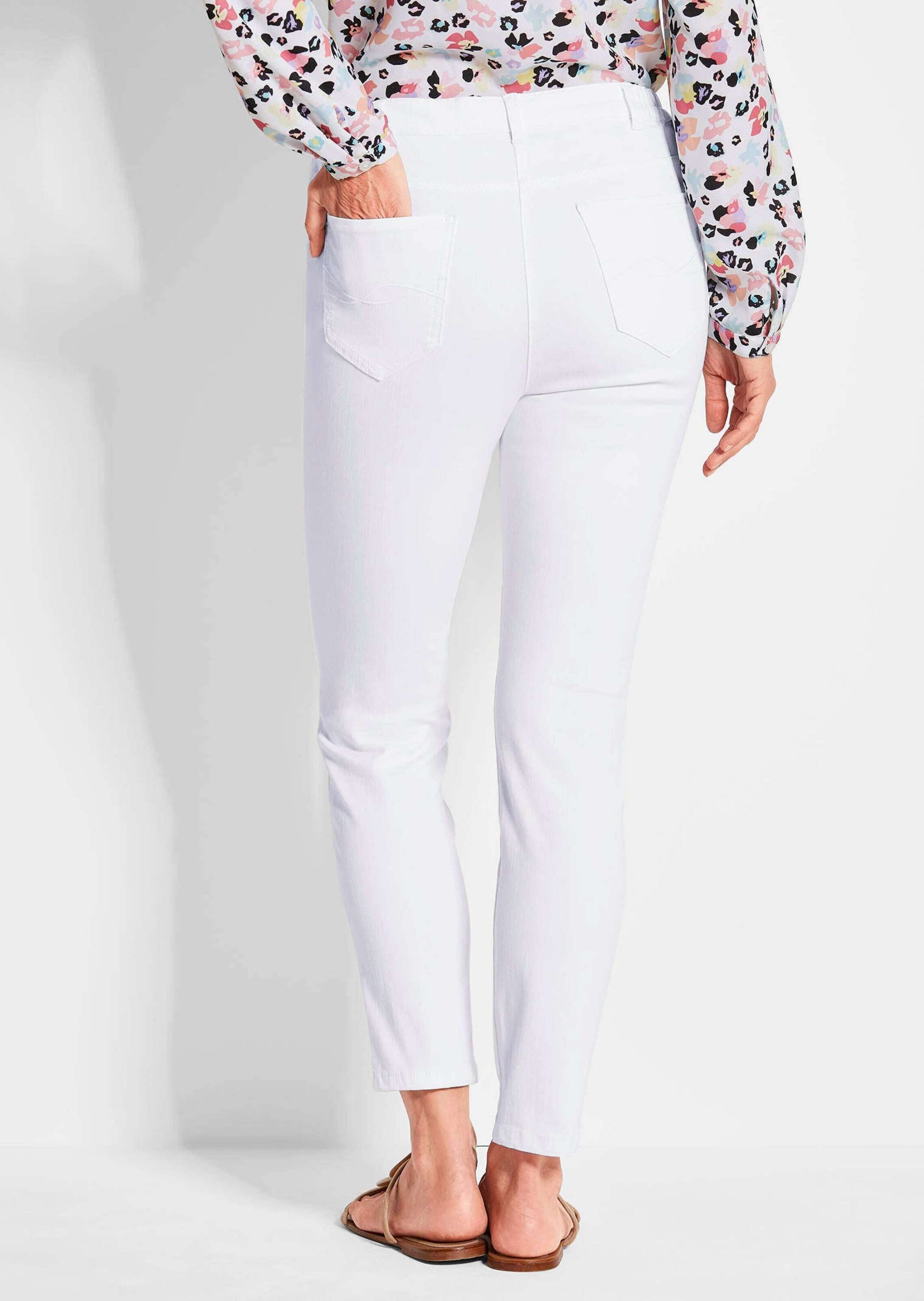GOLDNER 7/8-Hose »Slim Fit Jeans BELLA mit Dehnbund«