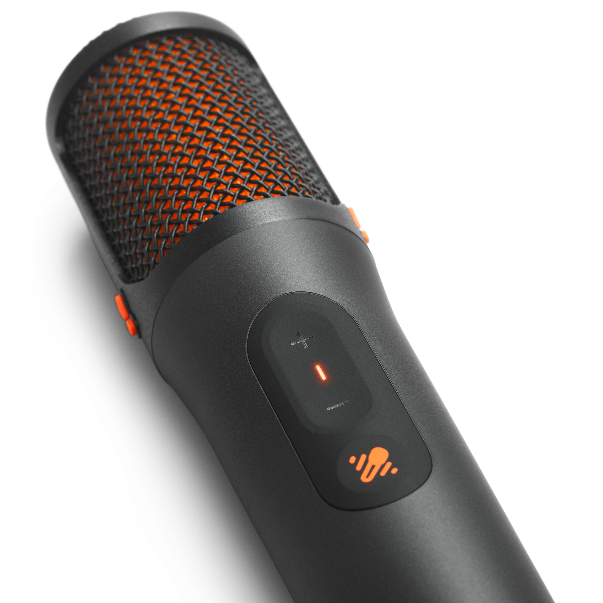 JBL Mikrofon »EasySing Mics Mikrofon für Club 120, Stage 320, Partybox 520 und 720« 2 kabellose,KI-gesteuerte Karaoke-Mics mit Stimmentfernung in Echtzeit