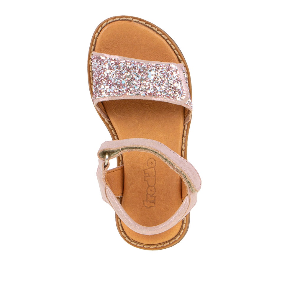 froddo® Sandale »Lore Sparkle«  Sommerschuh, Klettschuh, Sandalette, mit zwei Klettverschlüsse