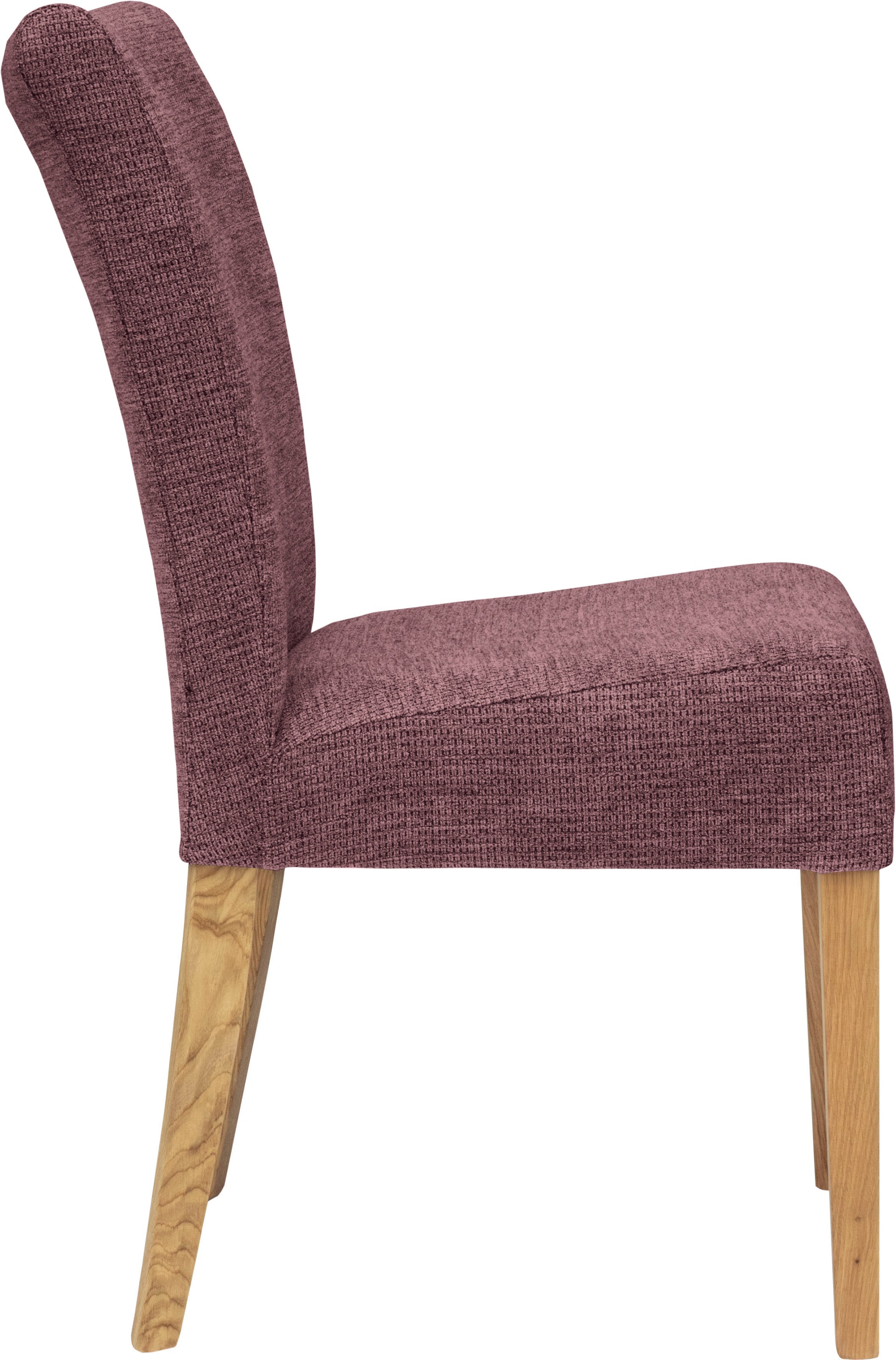 Home affaire Esszimmerstuhl »Queen Polsterstuhl BESTSELLER« (Set) 2 Stk.verschiedene Bezüge, Gestell Massivholz