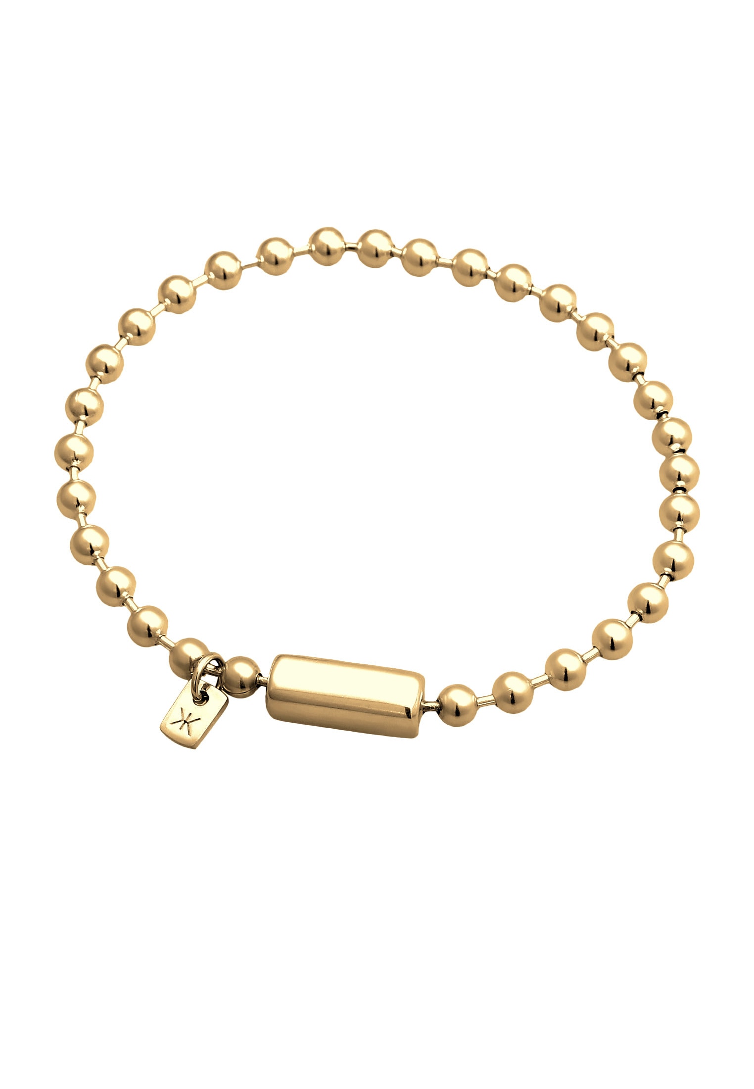 Kuzzoi Armkette »Armband Kugelkette 925 Sterling Silber«