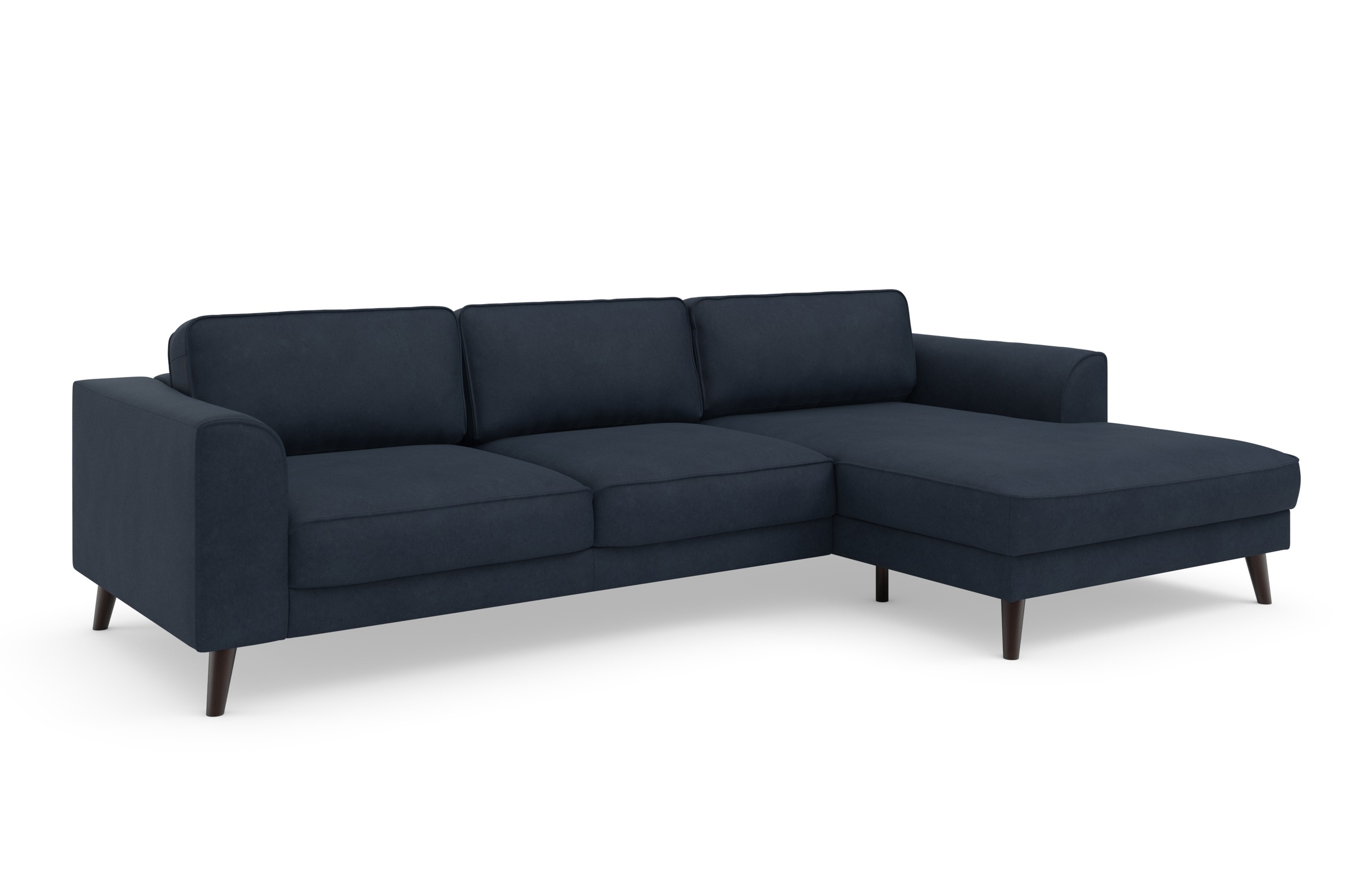 TRENDMANUFAKTUR Ecksofa »Lumber Jack, elegantes Designsofa, zeitlos modern, hoher Sitzkomfort«, wahlweise mit Bettfunktion u. Bettkasten, L-Form