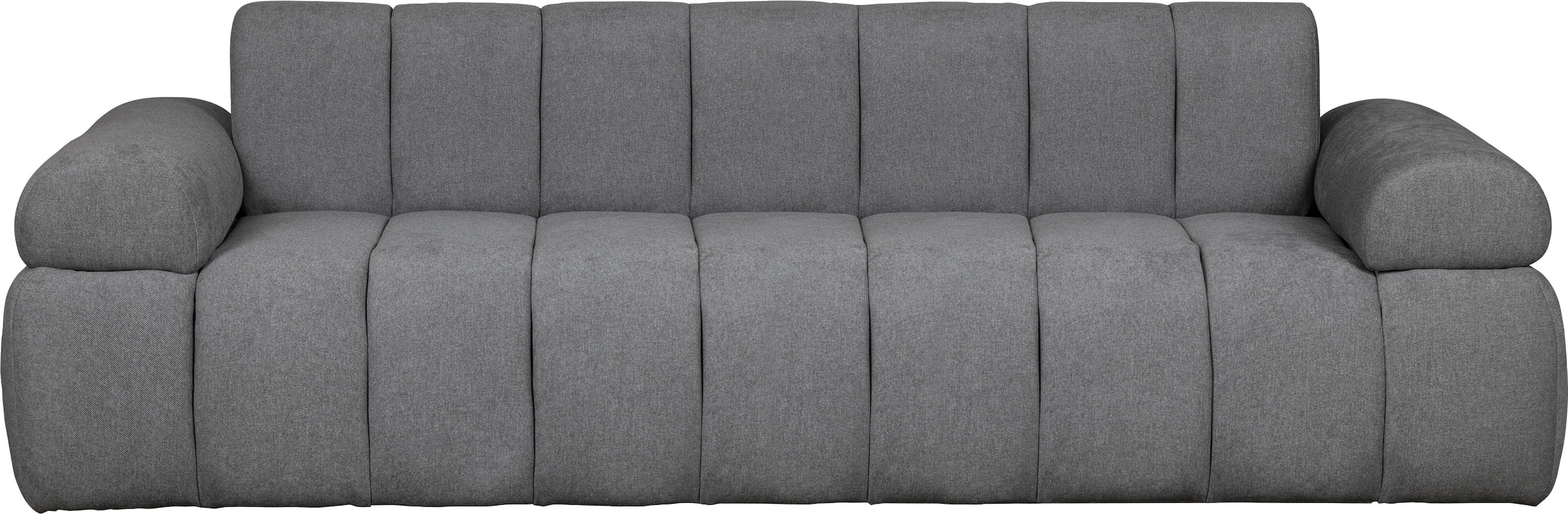 Home affaire 3-Sitzer »LYOTH Design-Sofa, moderne Steppung, Breite 220 cm« mit Wellenunterfederung, gemütlich und modern, komfortables Sitzgefühl