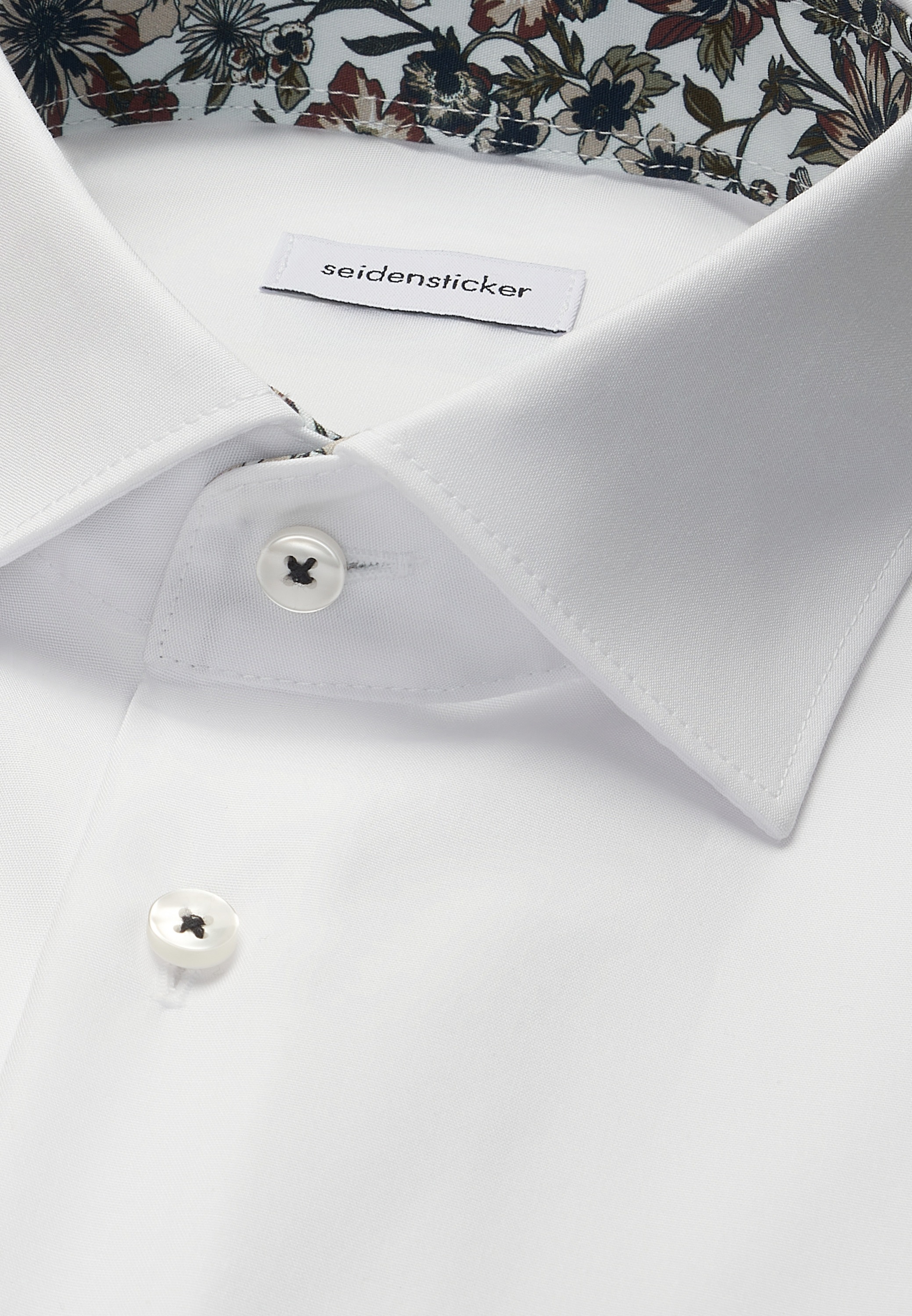 seidensticker Businesshemd »Schwarze Rose« Regular 1/1 Kentkragen Uni