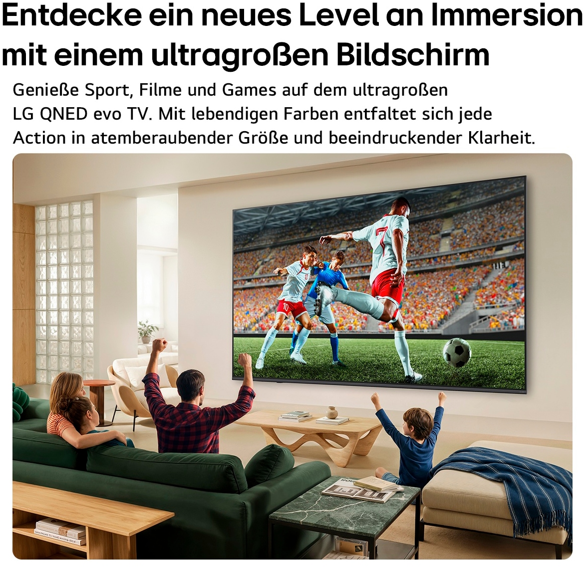 LG QNED-Fernseher »85QNED82B6A« 215 cm/85 ″ Smart-TV