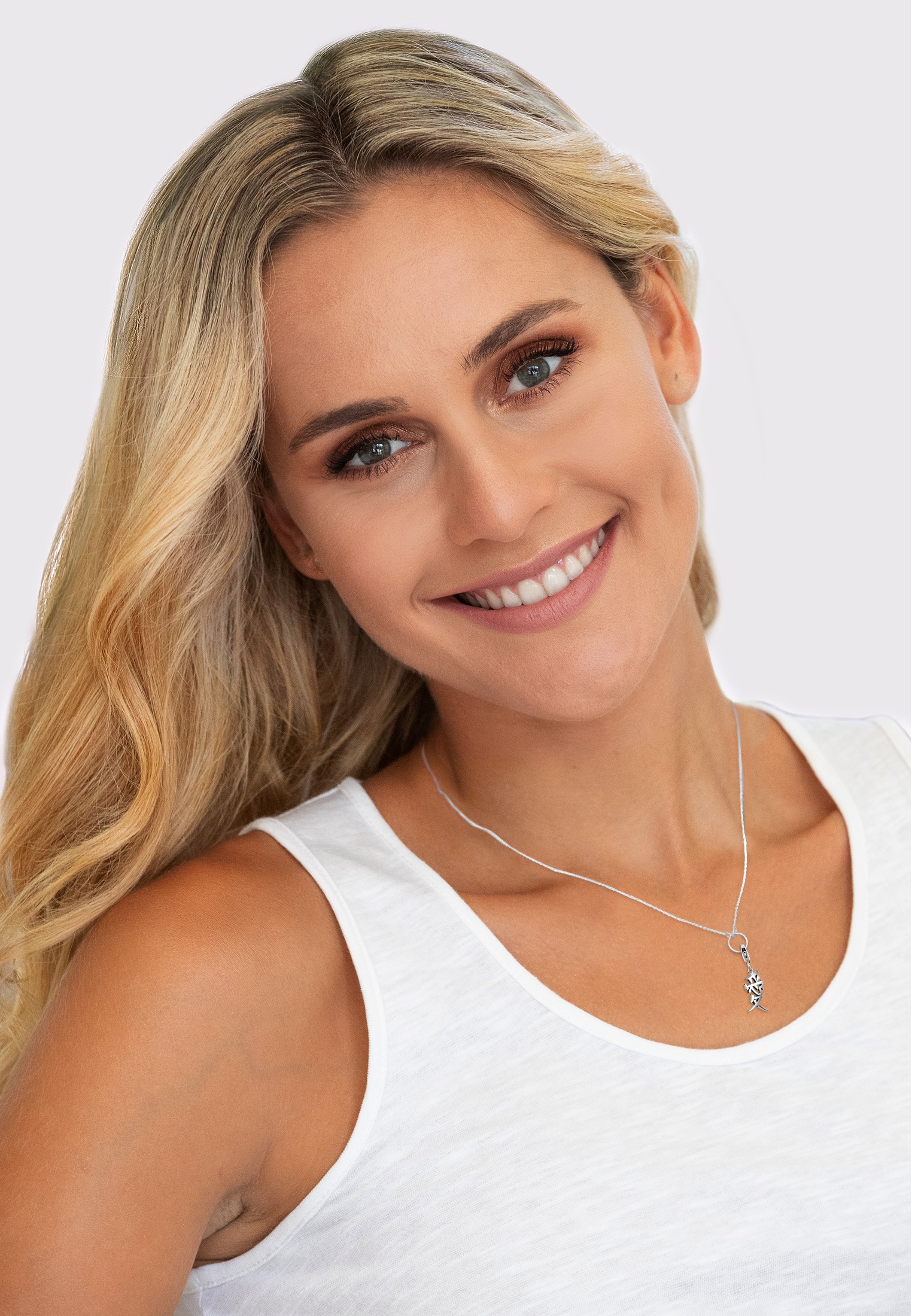 Nenalina Charm-Einhänger »Charm Anhänger Liebe Zeichen Chinesisch Trend 925 Silber«