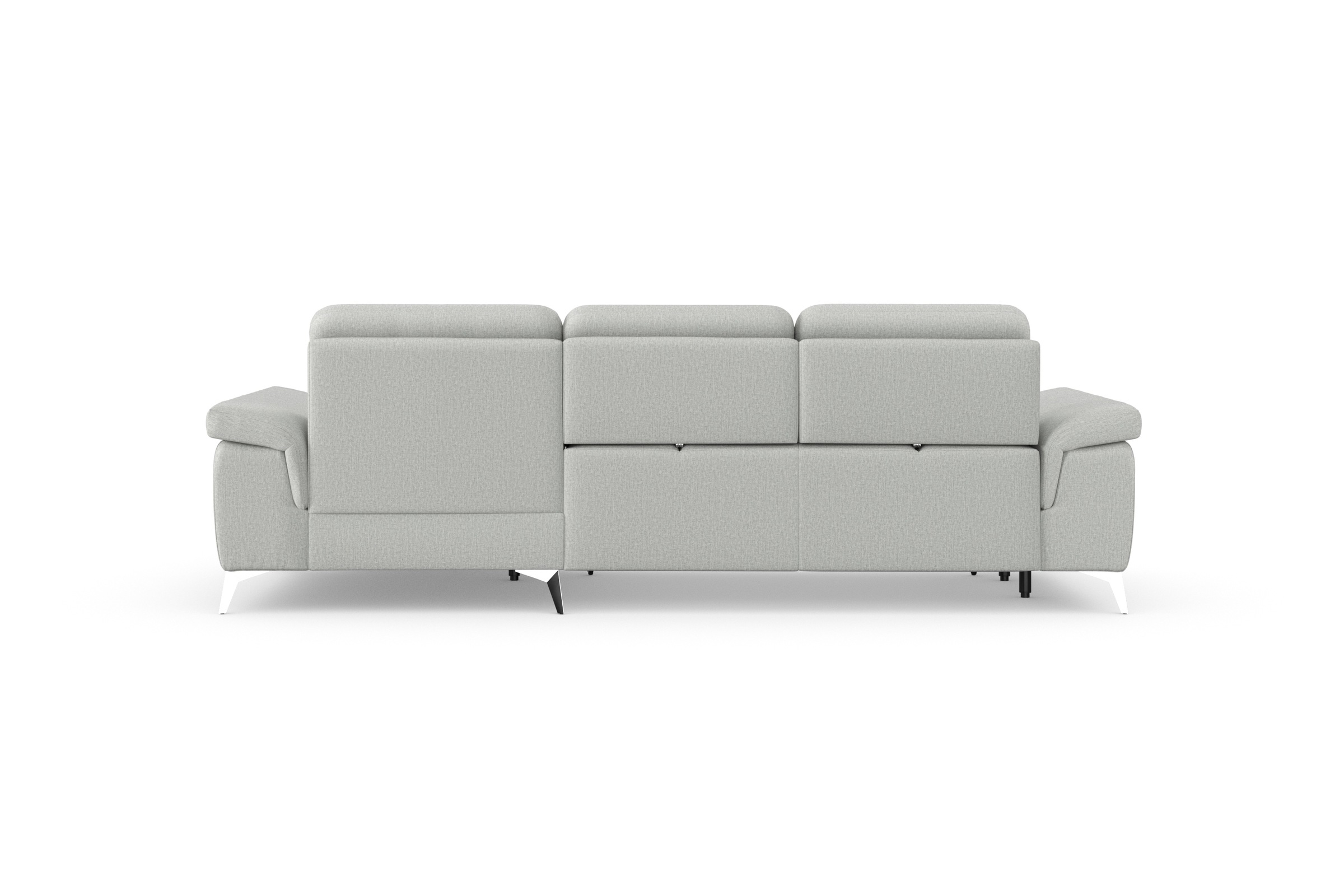 sit&more Ecksofa »Padua L-Form«, inklusive Sitztiefenverstellung, Armteilfunktion und Federkern