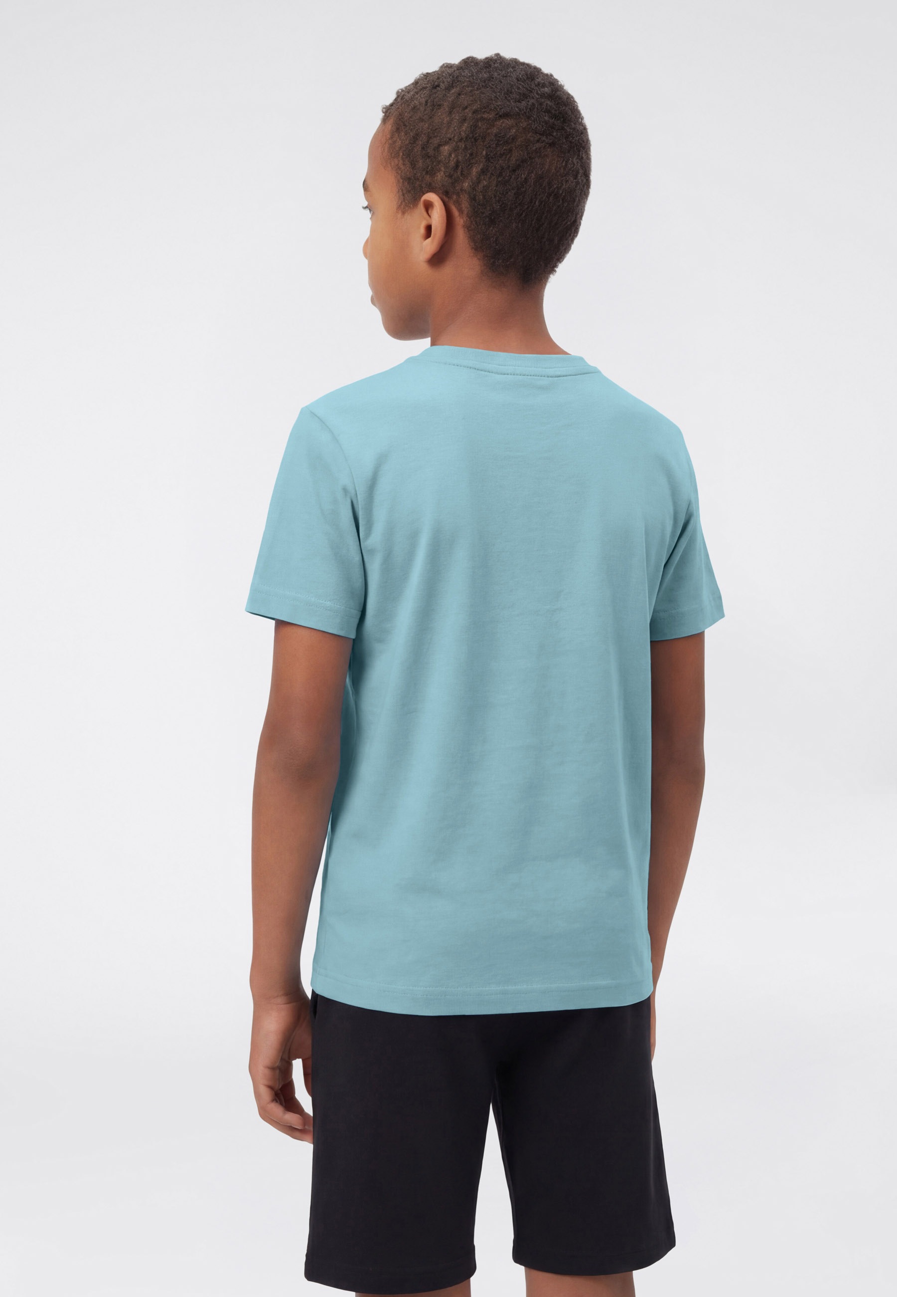 Champion T-Shirt »ICONS TONAL Crewneck T-Shirt with Large Logo« Kurzarm, für Sportmode und Freizeit, mit Rundhalsausschnitt