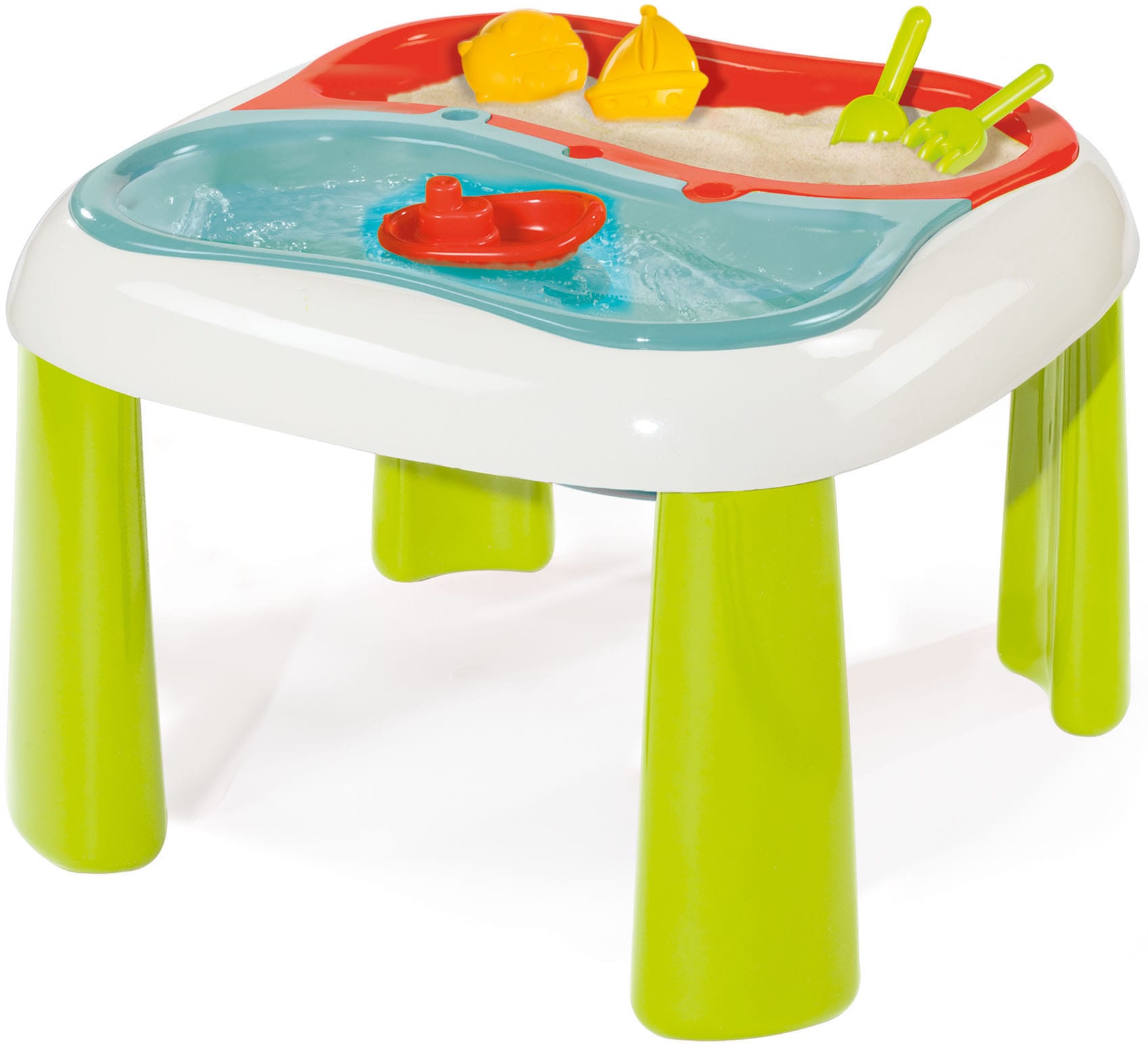 Spieltisch »Sand- und Wasserspieltisch«, mit 2 herausnehmbaren Wannen; Made in Europe