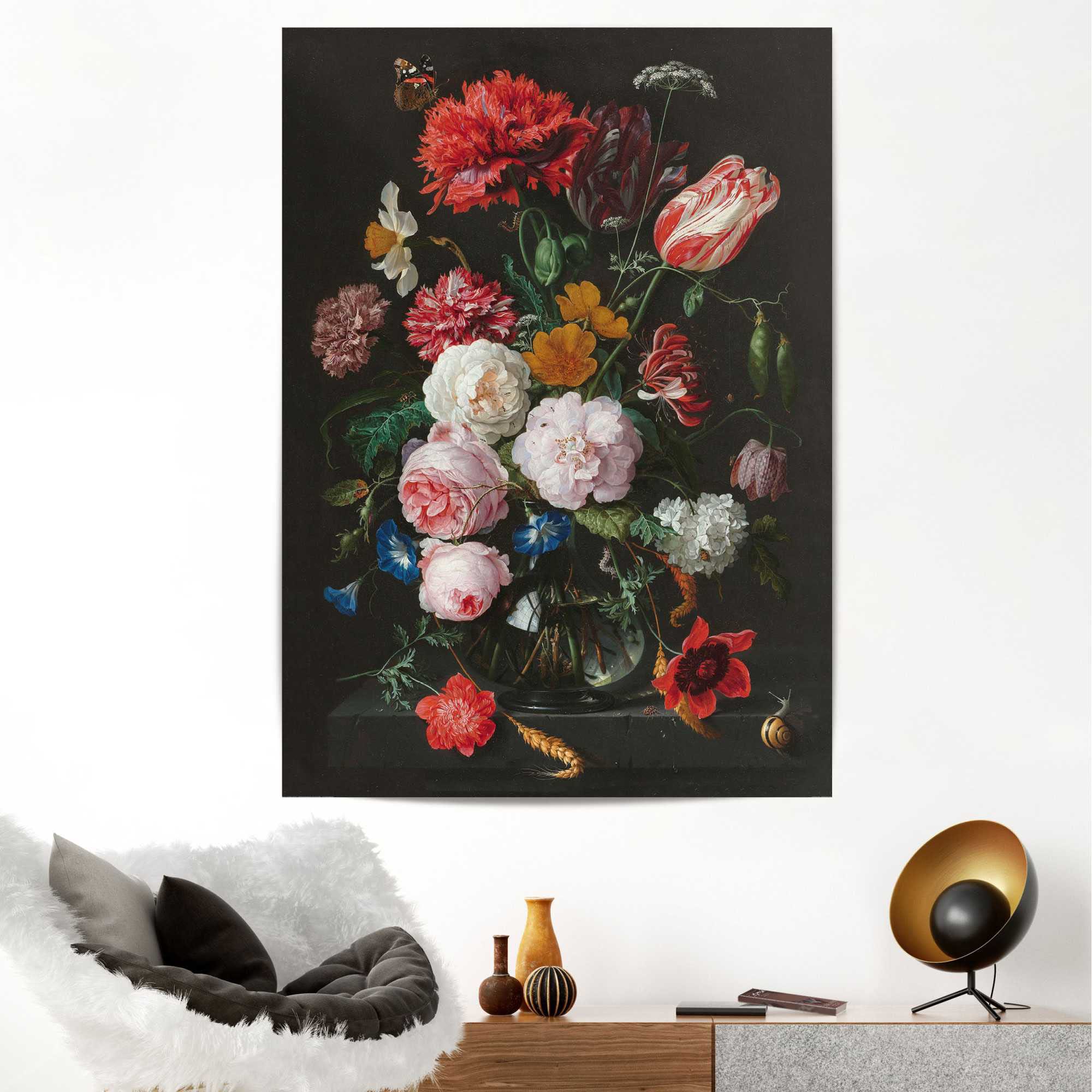 Reinders! Poster »Stillleben mit Blumenvase« bei OTTO