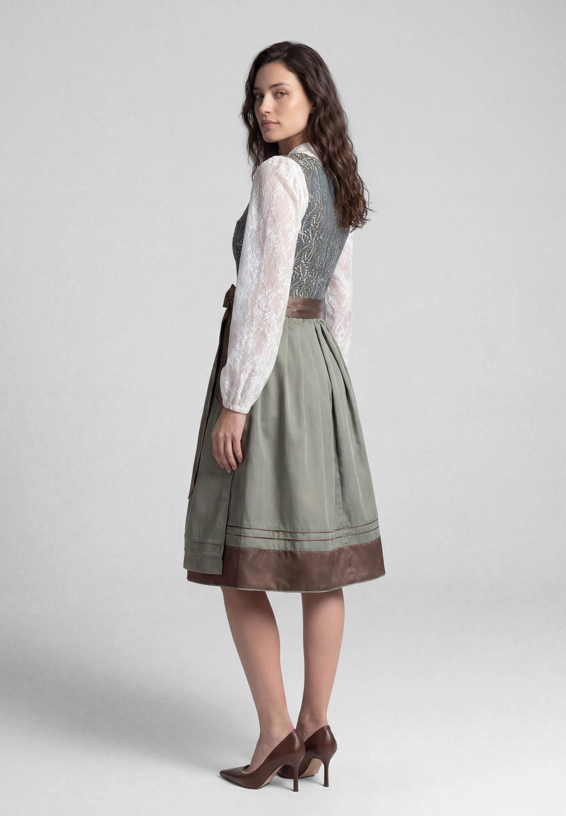 Spieth & Wensky Dirndl »Spieth & Wensky Dirndl Kylie« mit elegantem Dirndl-Sti