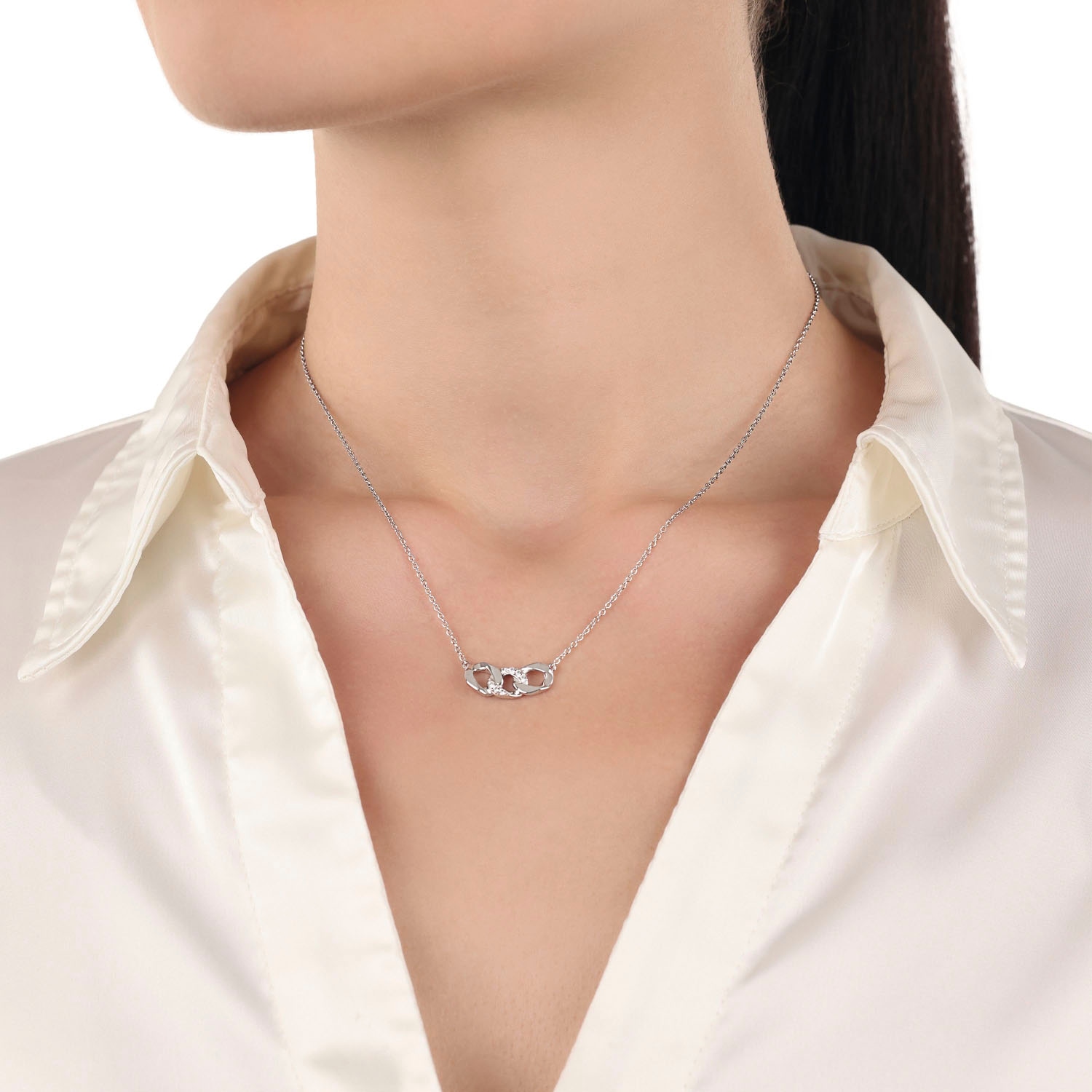 Amor Kette mit Anhänger »2039103«, mit Zirkonia (synth.)