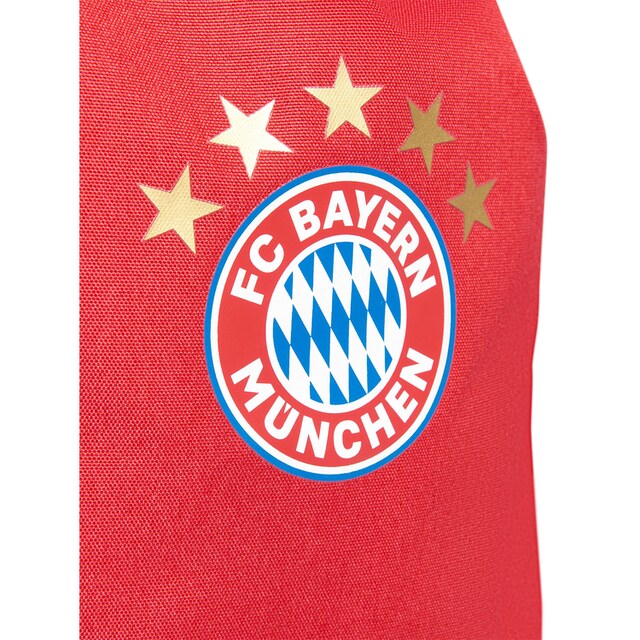 FC Bayern Turnbeutel »FC Bayern München Sportbeutel 5 Sterne Logo rot«, Aus  recyceltem PET Material auf Raten bestellen | OTTO