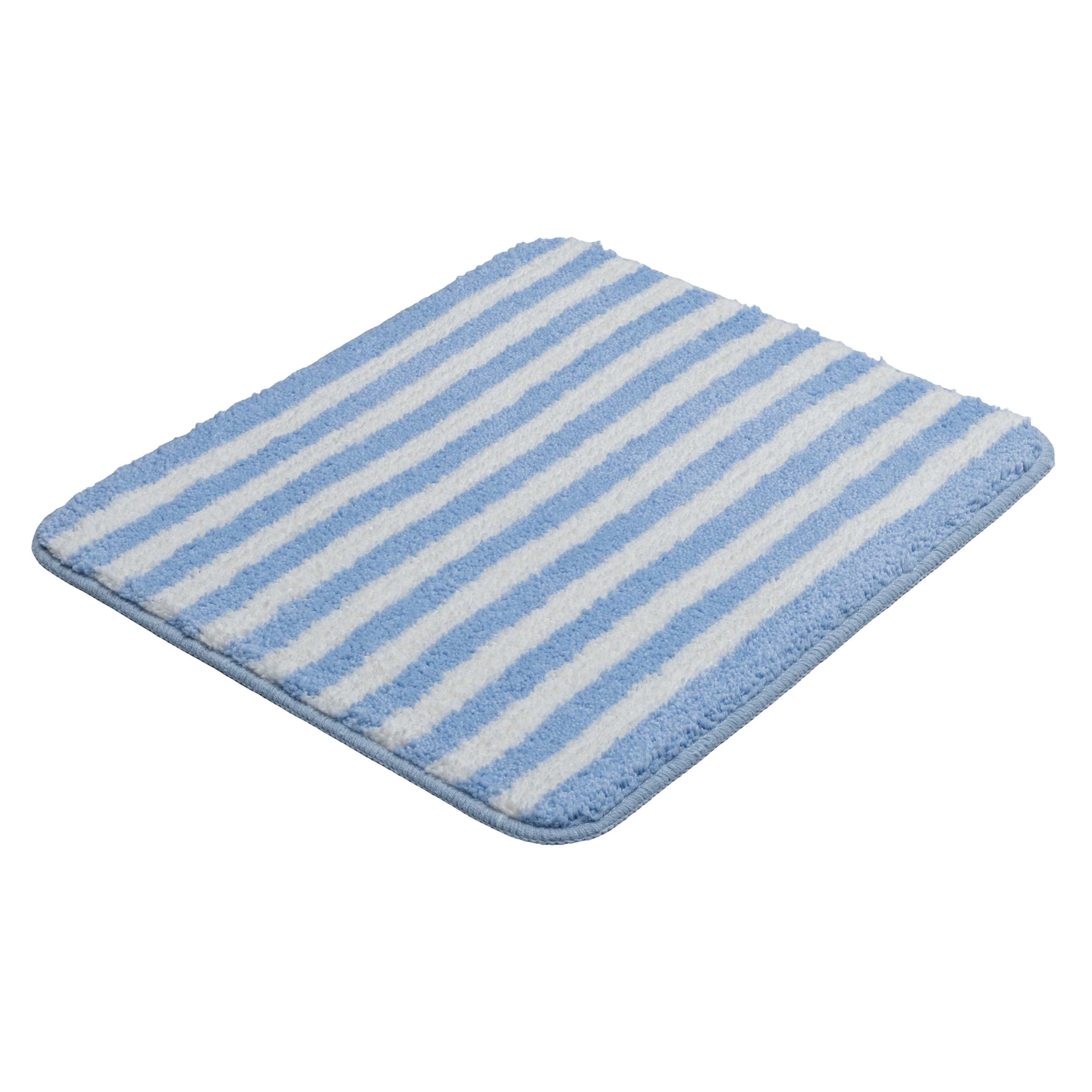 OTTO home Badematte »Streifen, Badvorleger, Badezimmer Teppich« Höhe 12 mm rutschhemmend beschichtet fußbodenheizungsgeeignet | schnell trocknend Scandi, modern, gestreift, Badteppich, Badematten
