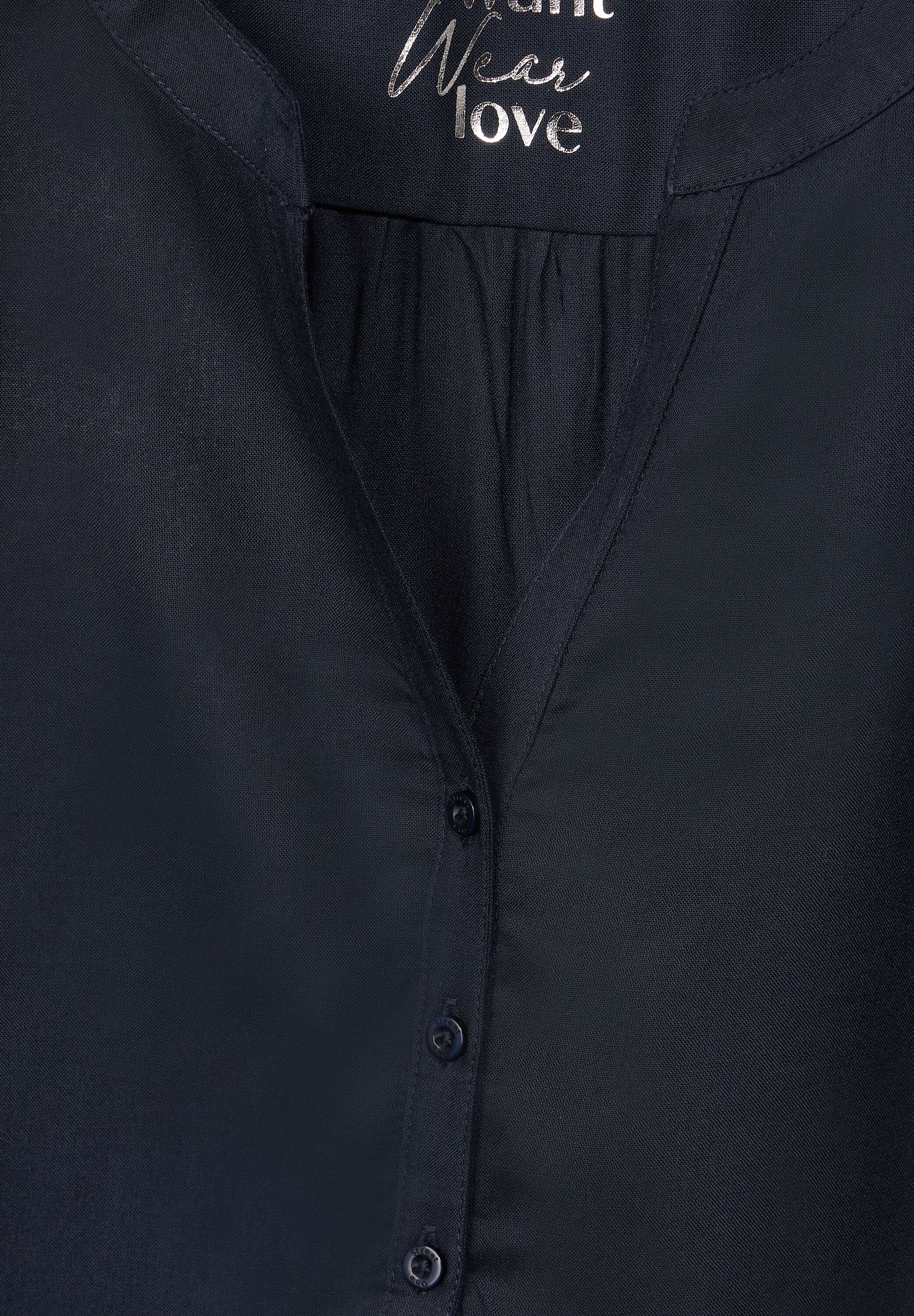 STREET ONE Shirtbluse »Style Bamika«, mit Seitenschlitzen