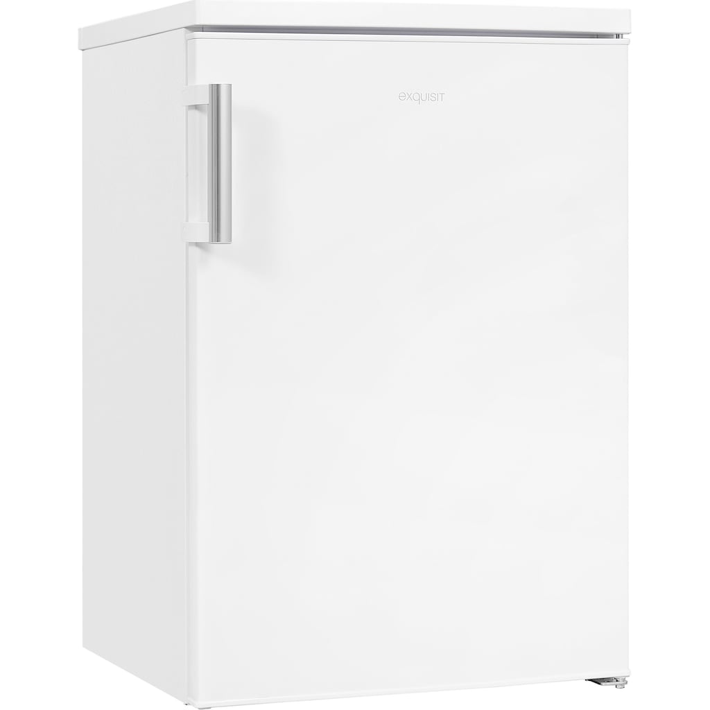 exquisit Kühlschrank »KS16-V-H-010D«, KS16-V-H-010D weiss, 85,5 cm hoch, 56 cm breit