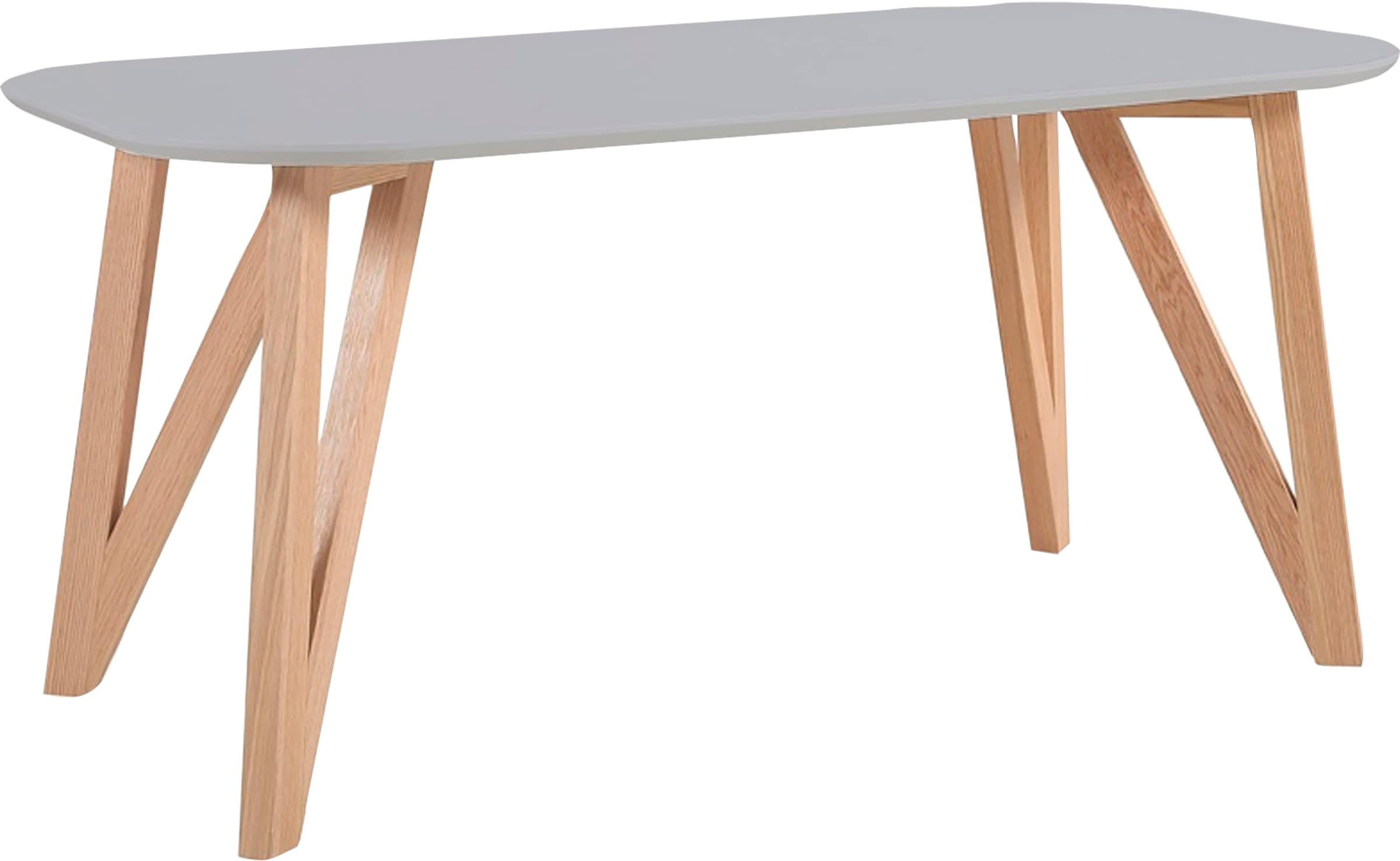 SalesFever Essgruppe, (Set, 5 tlg.), bestehend aus 4 modernen Polsterstühlen und einem 160 cm breitem Tisch