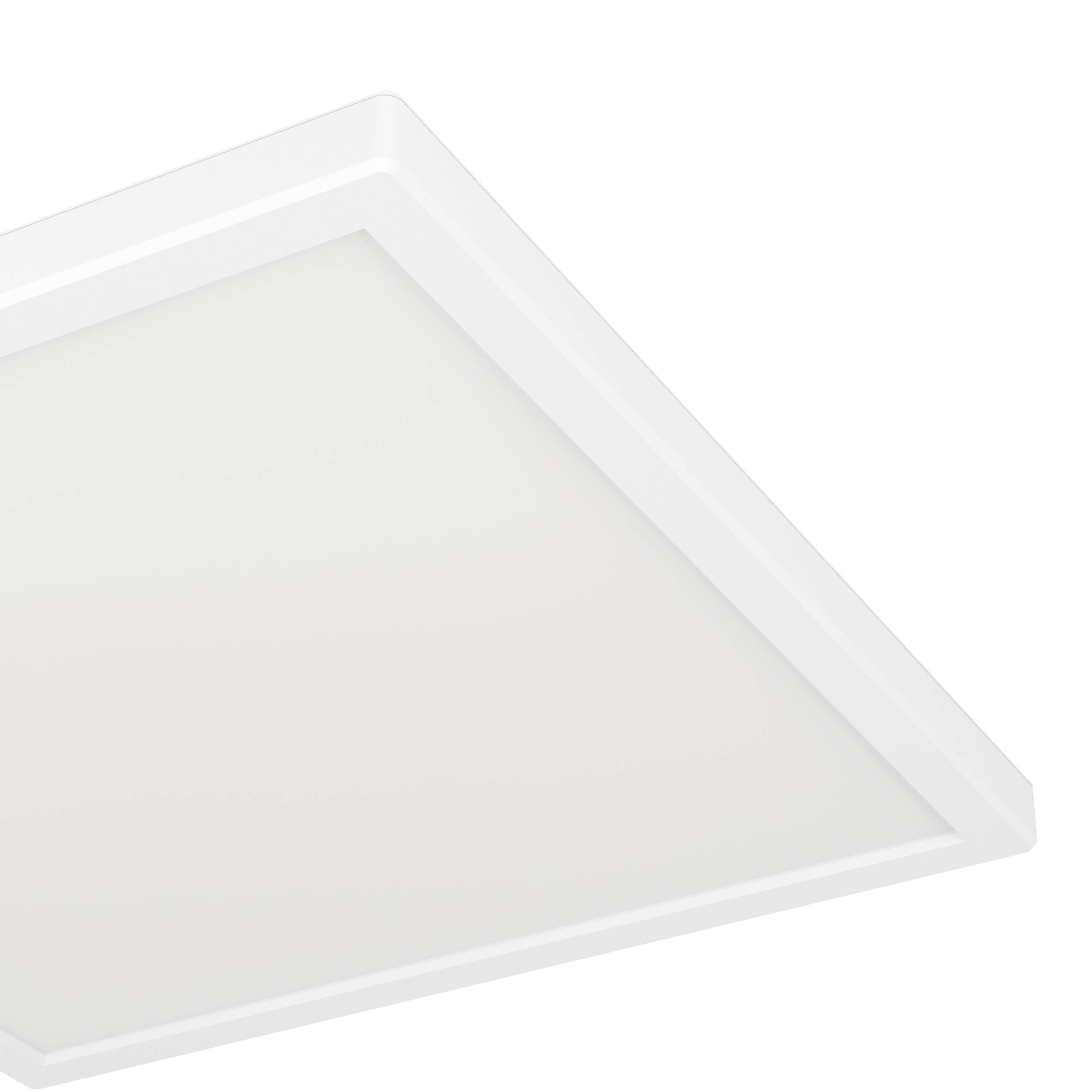 EGLO Deckenleuchte »Rovito Deckenlampe, Deckenbeleuchtung, Badlampe, Kunststoff, IP44« LED-Modul 1 Stk. Kaltweiß | Neutralweiß | Warmweiß Wand-/Deckenleuchte - L29 x B29 x H3 cm - weiß - 13,4W inkl.