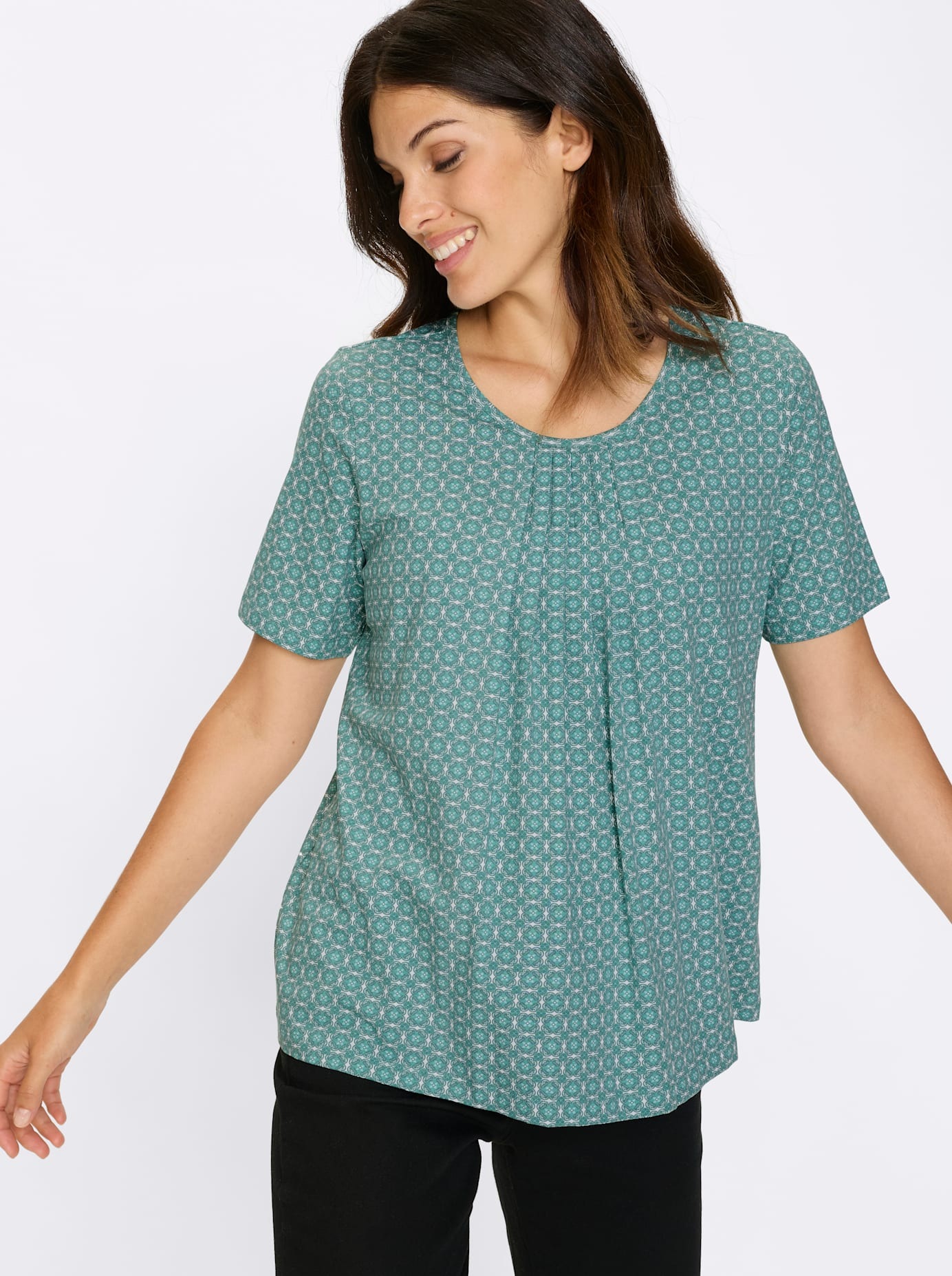 Classic Basics Print-Shirt »Kurzarm-Shirt« 1 tlg.