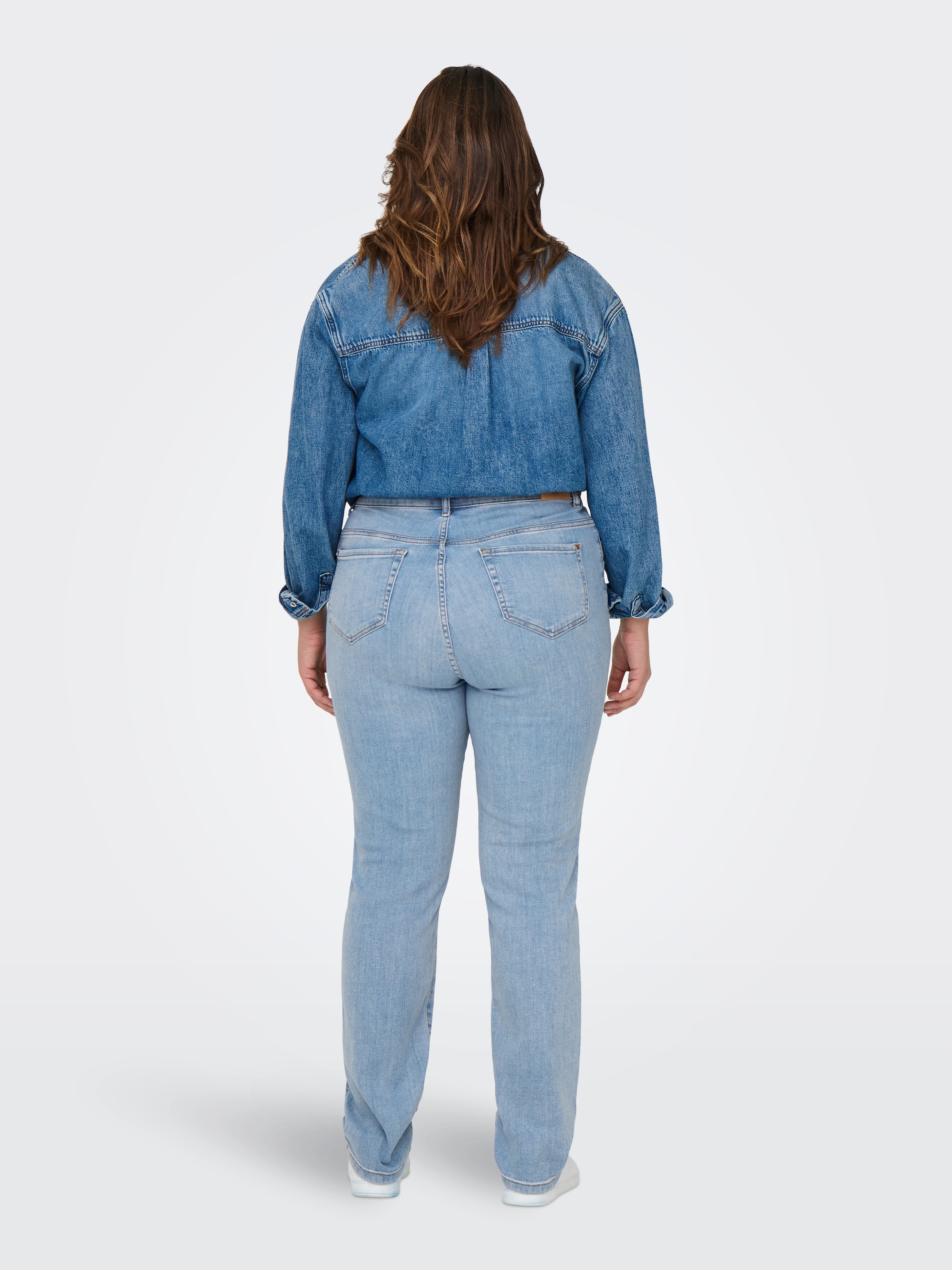 ONLY CARMAKOMA Slim-fit-Jeans »CARSUI MID SLIM DNM REA286 NOOS«