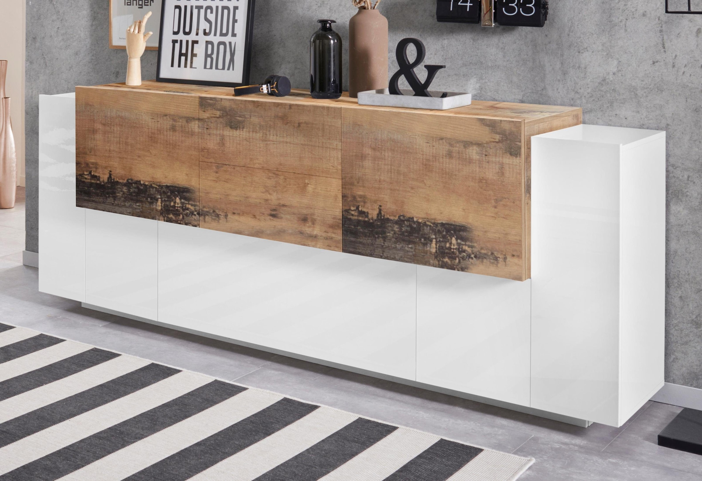 Tecnos Sideboard »Coro«, Breite ca. 220 cm