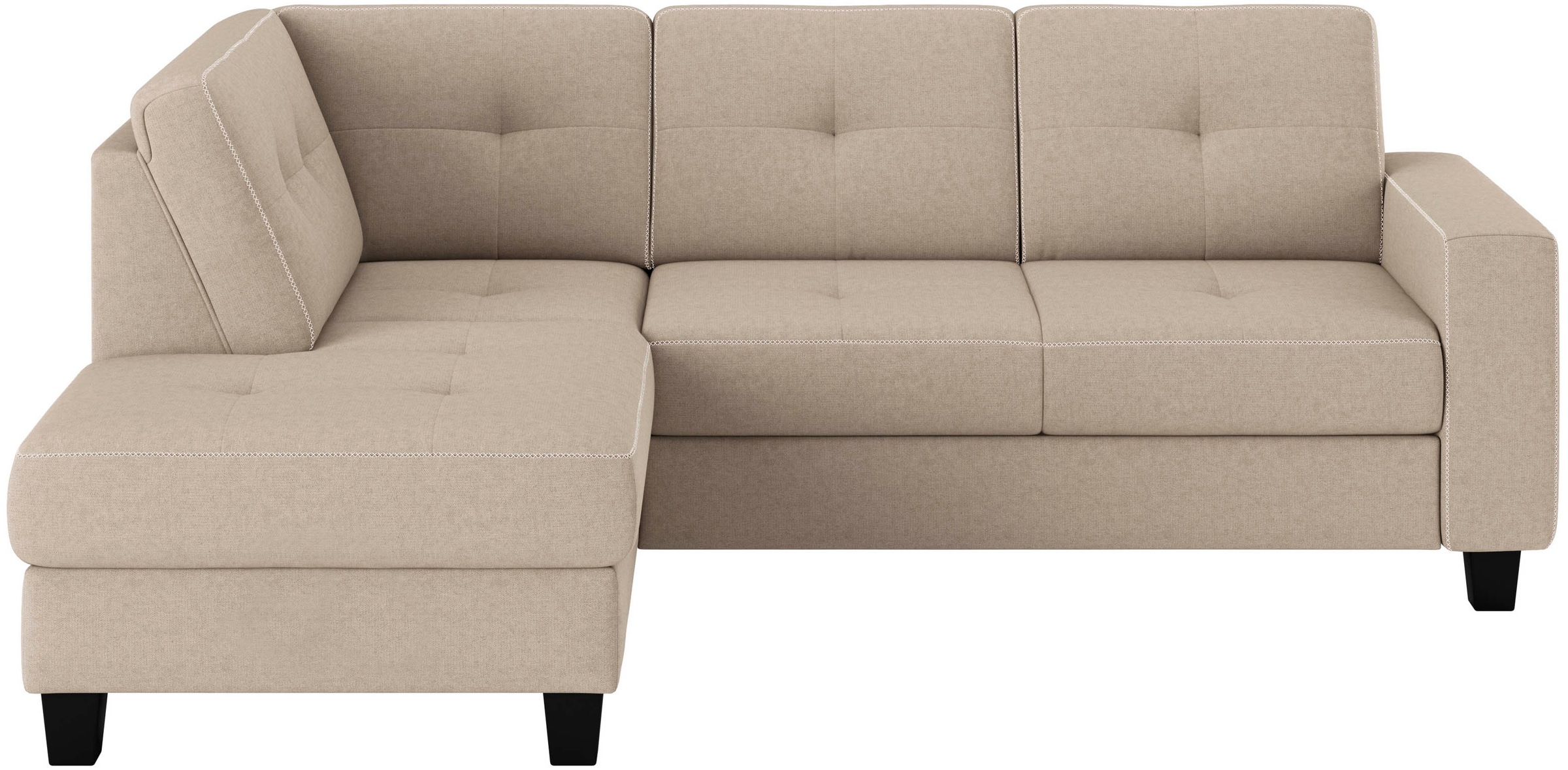 Home affaire Ecksofa »Varese« wahlweise mit Bettfunktion und Bettkasten