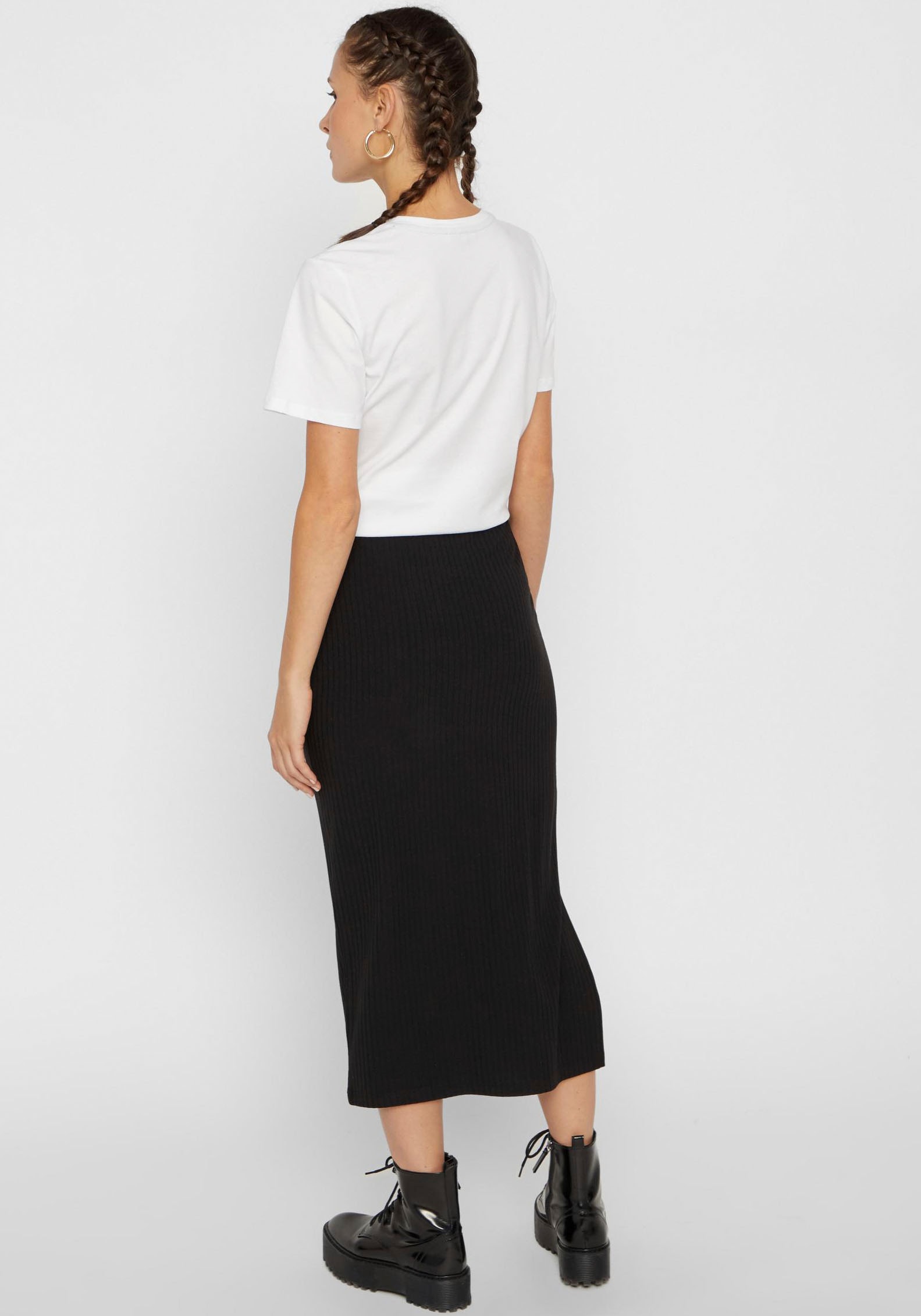 pieces Midirock »PCKYLIE MW MIDI SKIRT NOOS«