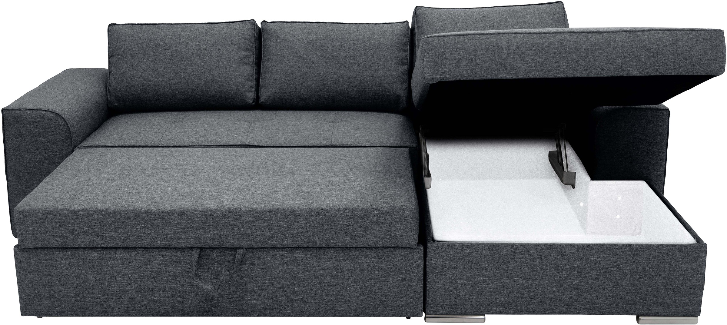 GEPADE Ecksofa »Karla, L-Form«, inkl. Bettfunktion und Bettkasten