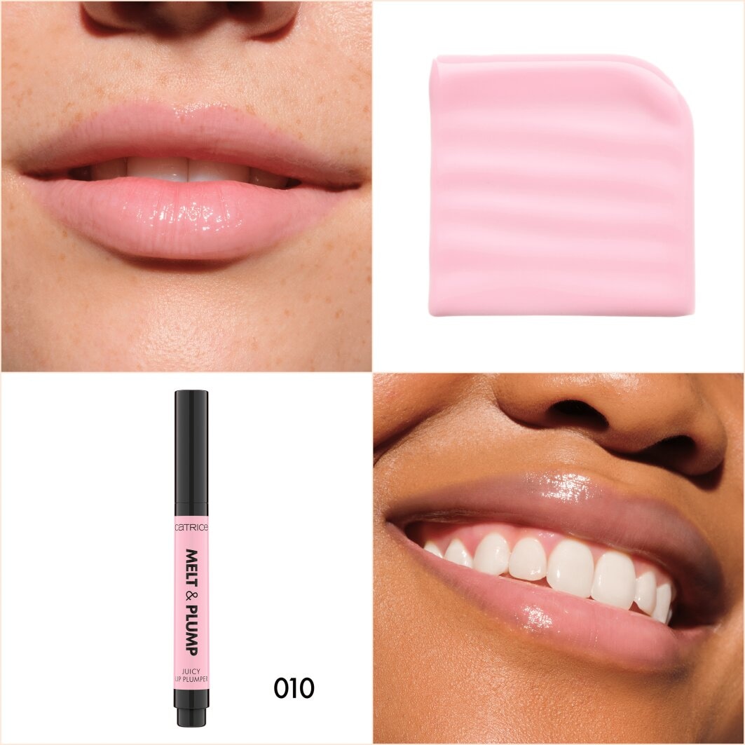 Catrice Lippenbalsam »Melt & Plump Juicy Lip Plumper«, (Set, 3 tlg.)