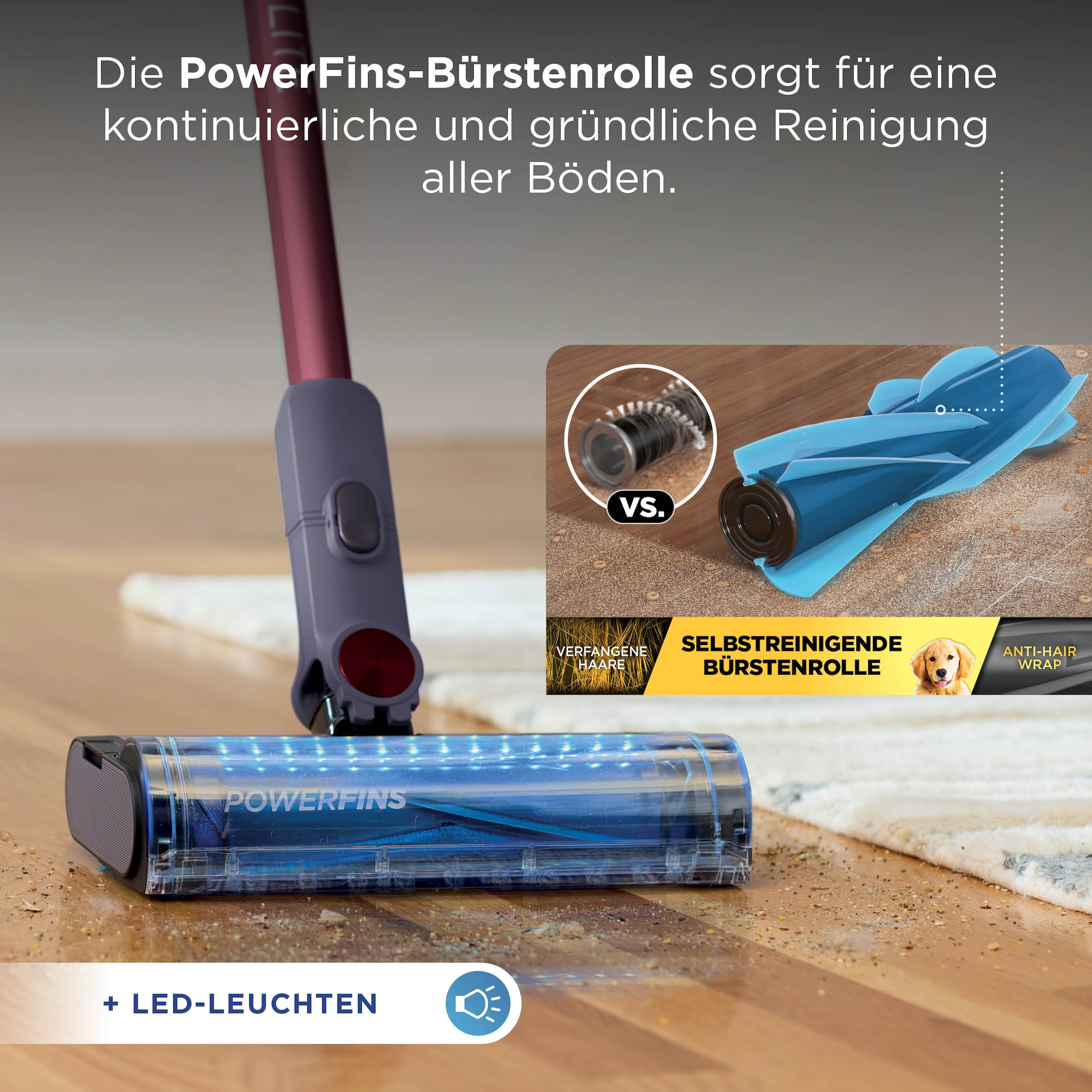 Shark Akku-Bodenstaubsauger »BU1621EU PowerLite«