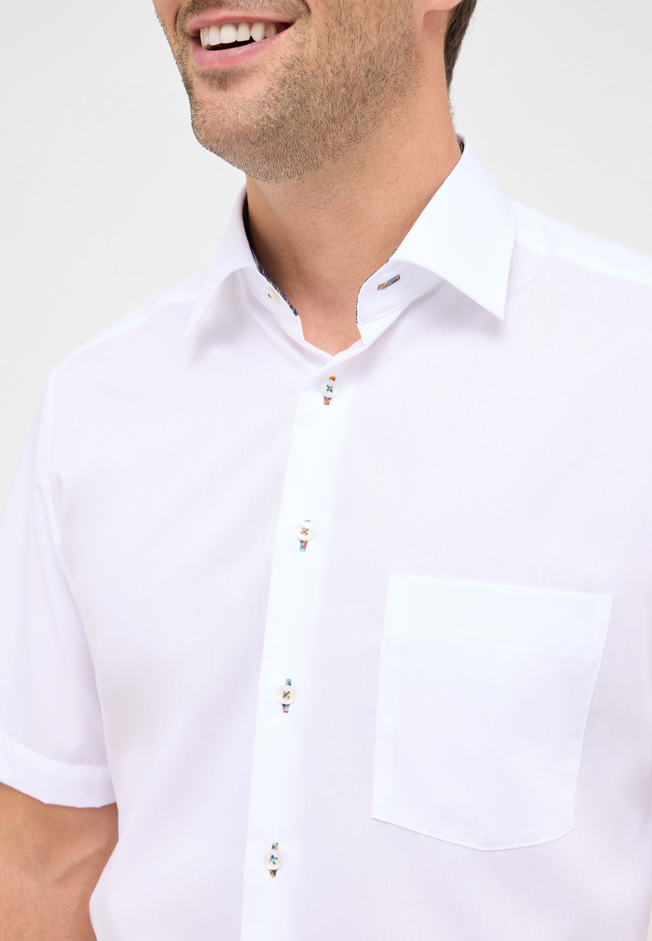 Eterna Kurzarmhemd »MODERN FIT«, NON IRON (bügelfrei)