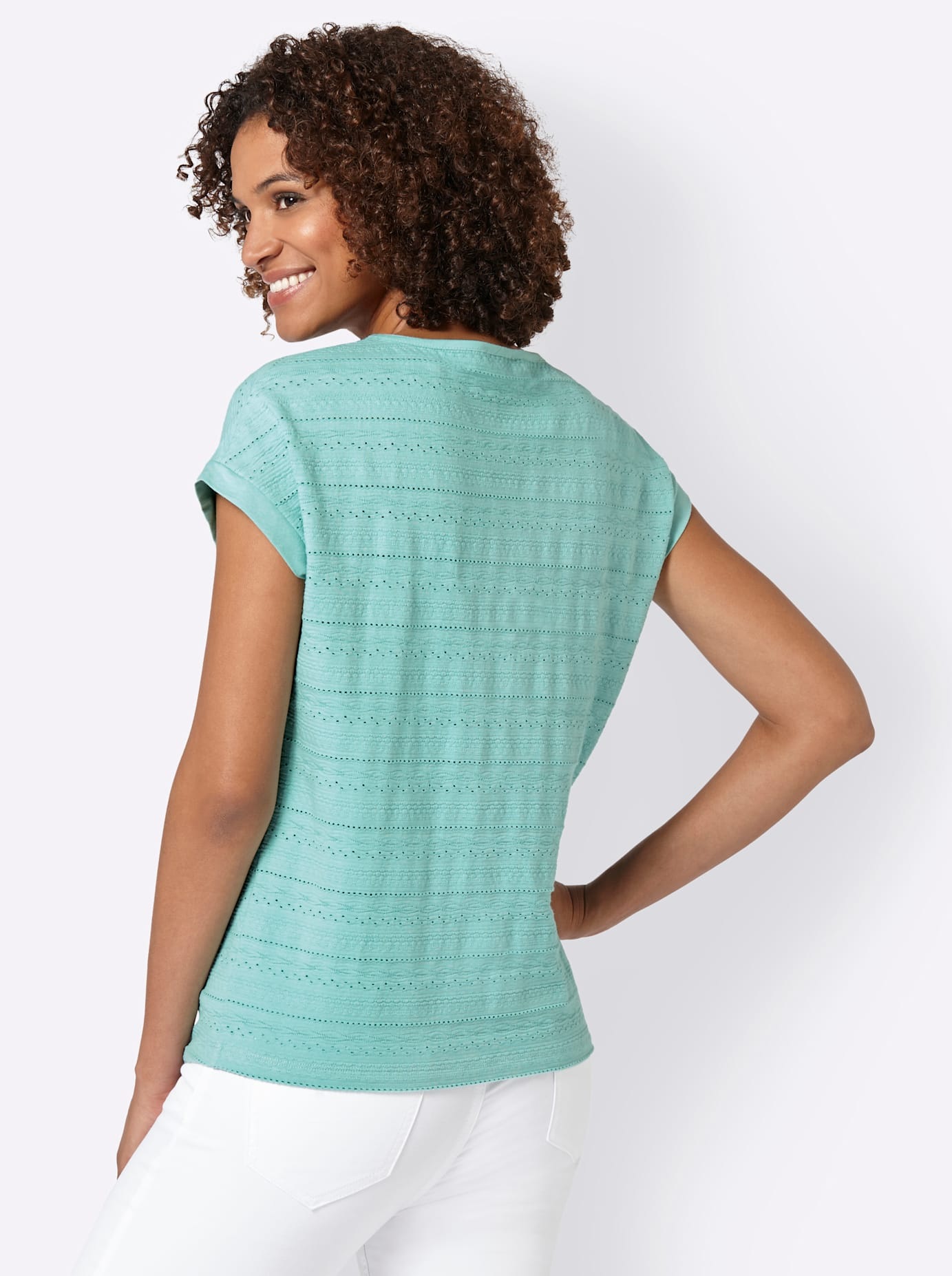 Casual Looks Kurzarmshirt »Shirt«, (1 tlg.)