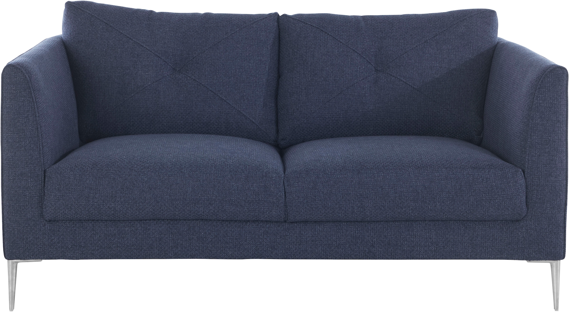 Guido Maria Kretschmer Home&Living 2-Sitzer »Chilltime, elegant und bequem, Komfortsitzhöhe 46cm, hoher Fuß«, mit eleganter Kreuznaht in den Rückenkissen, Breite 167 cm