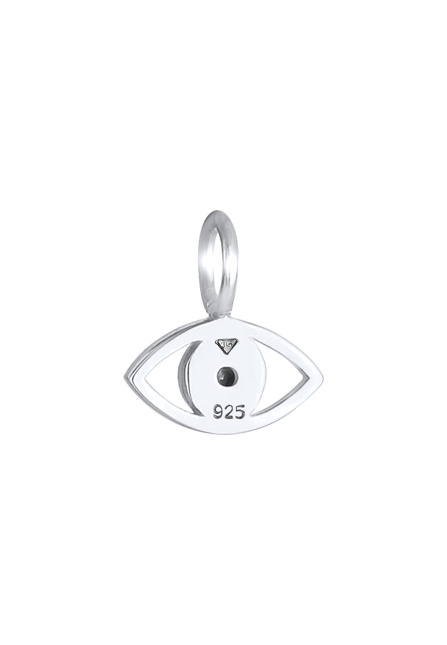 Elli Medallionanhänger »Anhänger Evil Eye Symbol Kristalle 925 Silber«