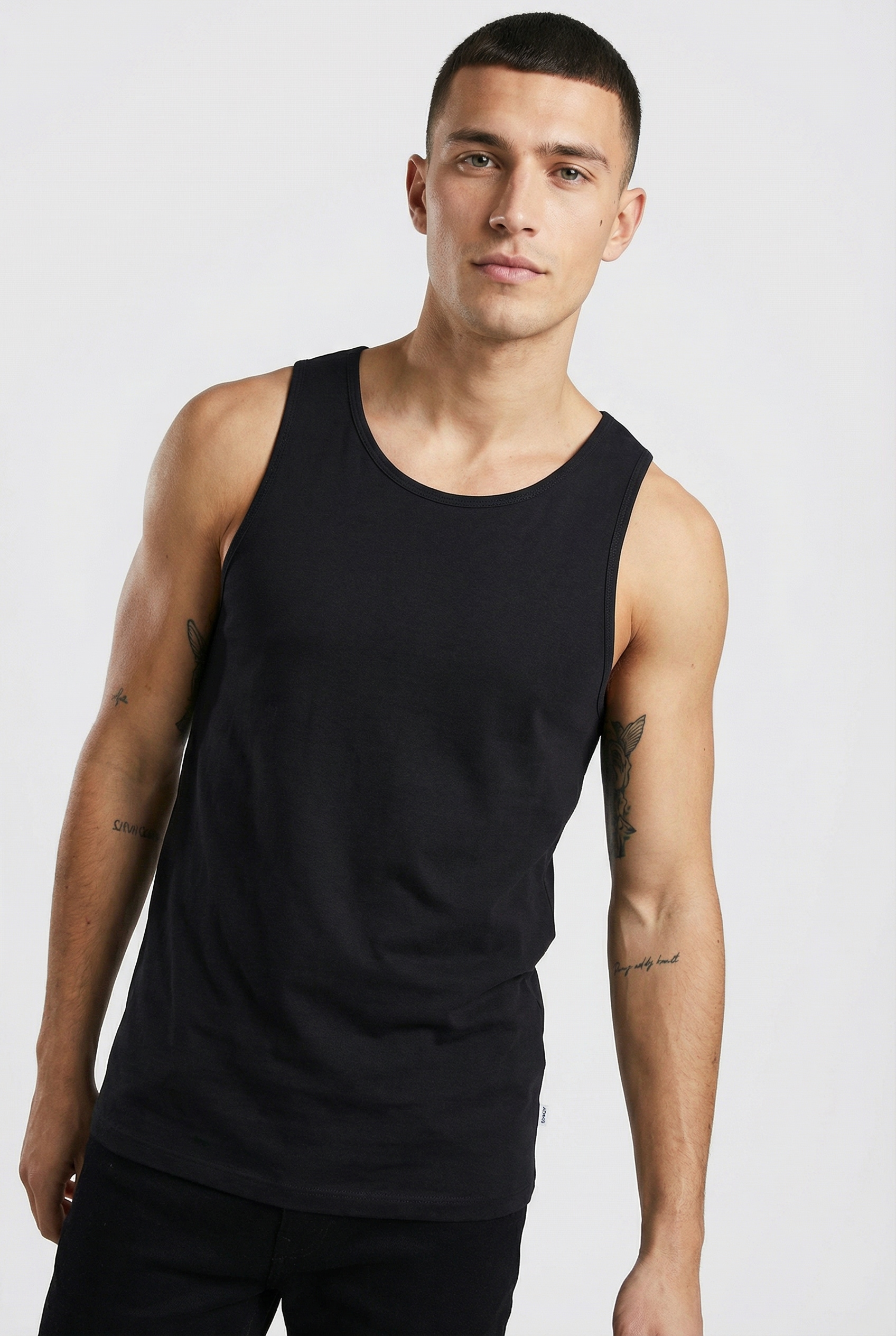 Jack & Jones Muscleshirt »JJEORGANIC BASIC TANKTOP 2PK MP« Packung, 2 tlg.