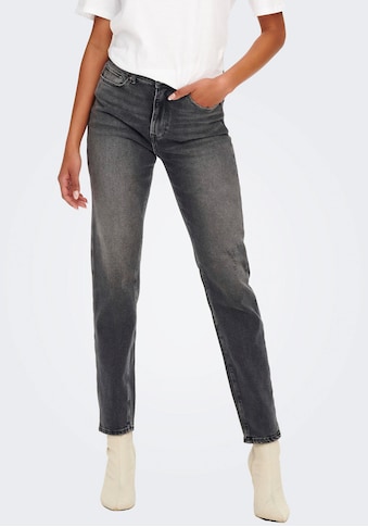 Only Straight-Jeans »ONLEMILY STRETCH HW ST ANK CRO614« kaufen
