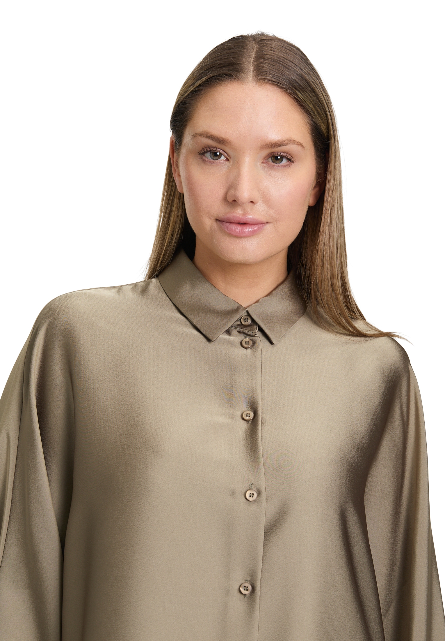 Vera Mont Satinbluse »Satin-Bluse mit Kragen«