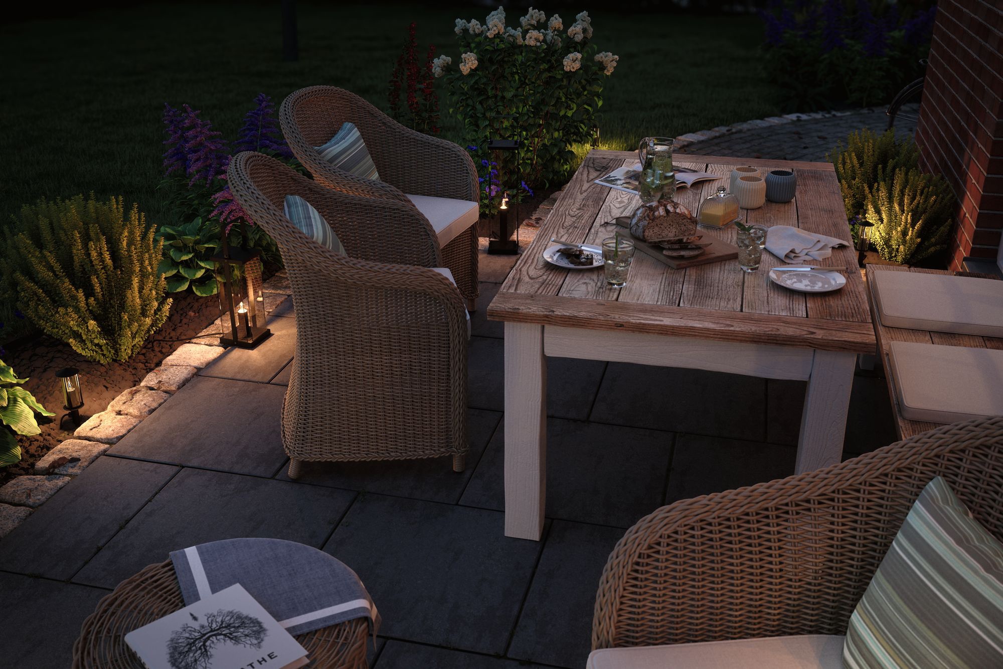 Paulmann LED Gartenleuchte »Plug&Shine«, 1 flammig, Leuchtmittel E14 | Leuchtmittel wechselbar, E14, IP44 24V 56cm E14 1900K Anthrazit