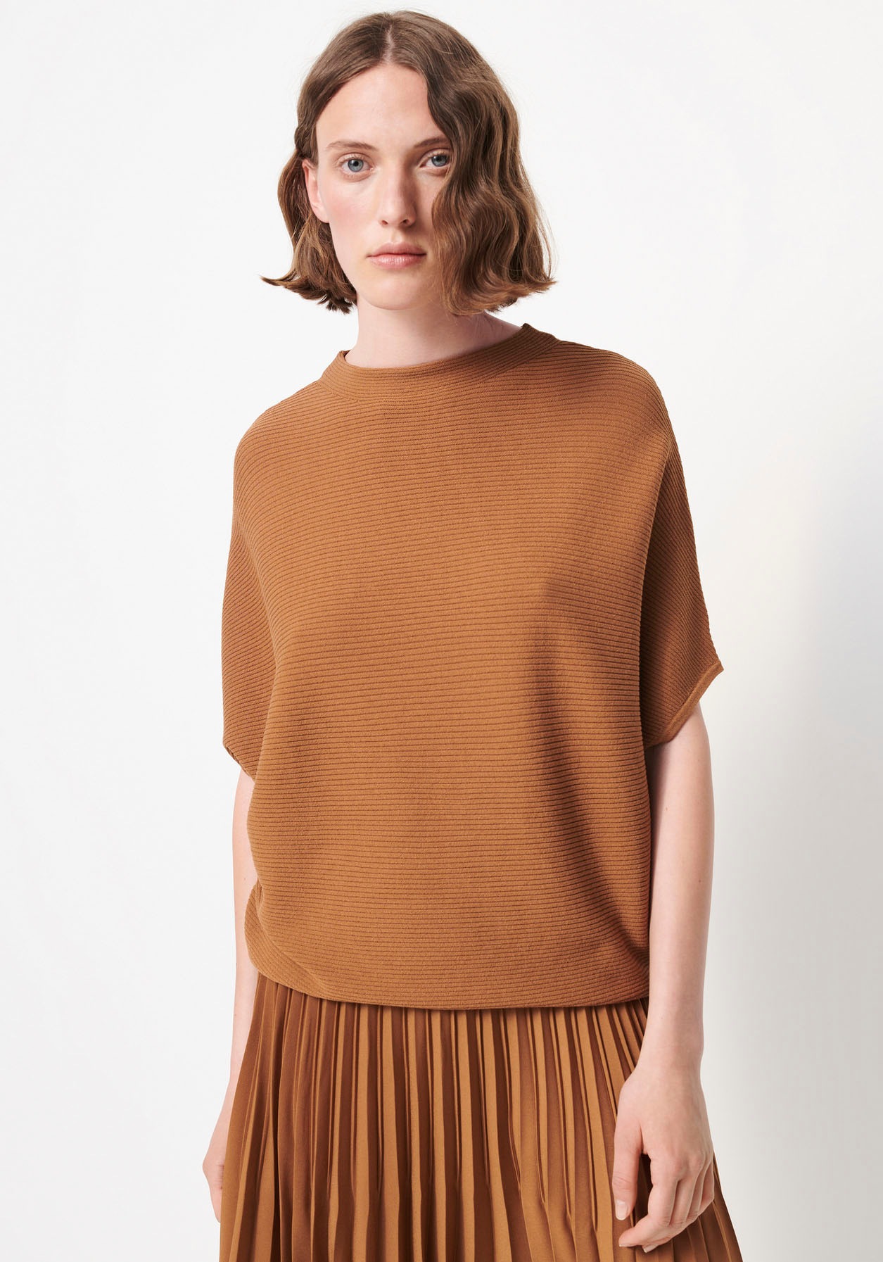 someday Strickpullover »Tati«, in Rippen-Struktur