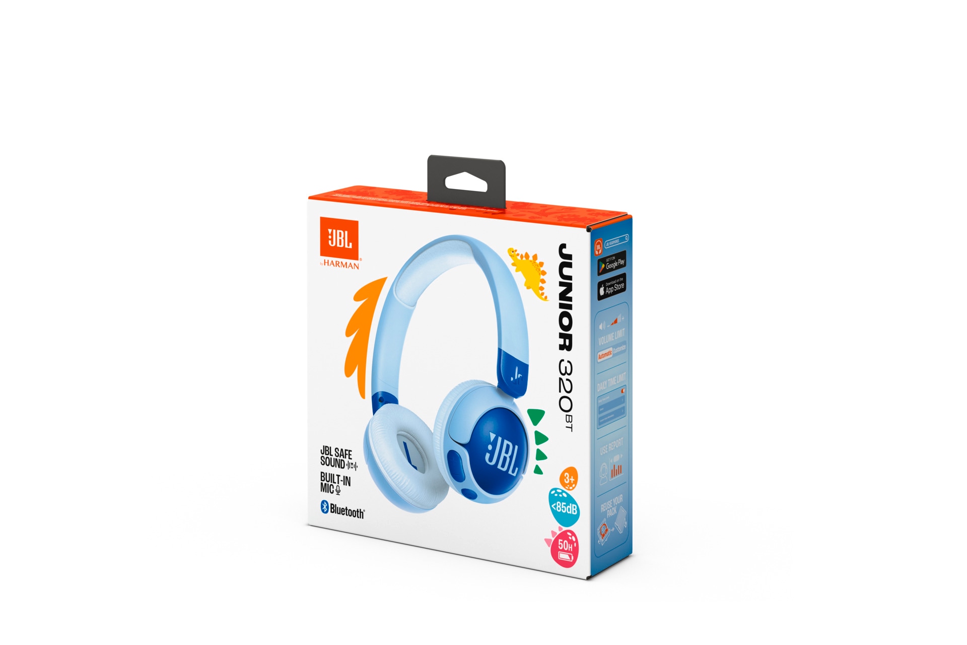 JBL Kinder-Kopfhörer »Junior 320BT«, A2DP Bluetooth, Adaptive Noise-Cancelling
