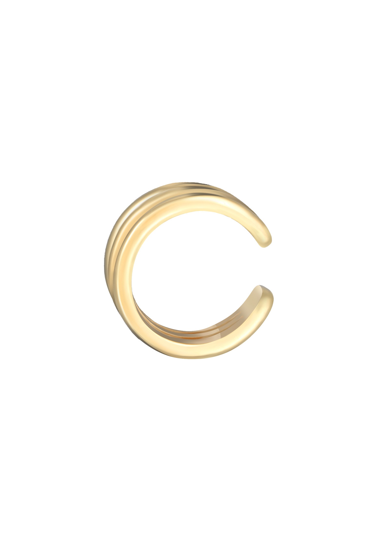 Elli Ohrklemme »Ohrringe Earcuff Single Modern Basis 925 Silber«